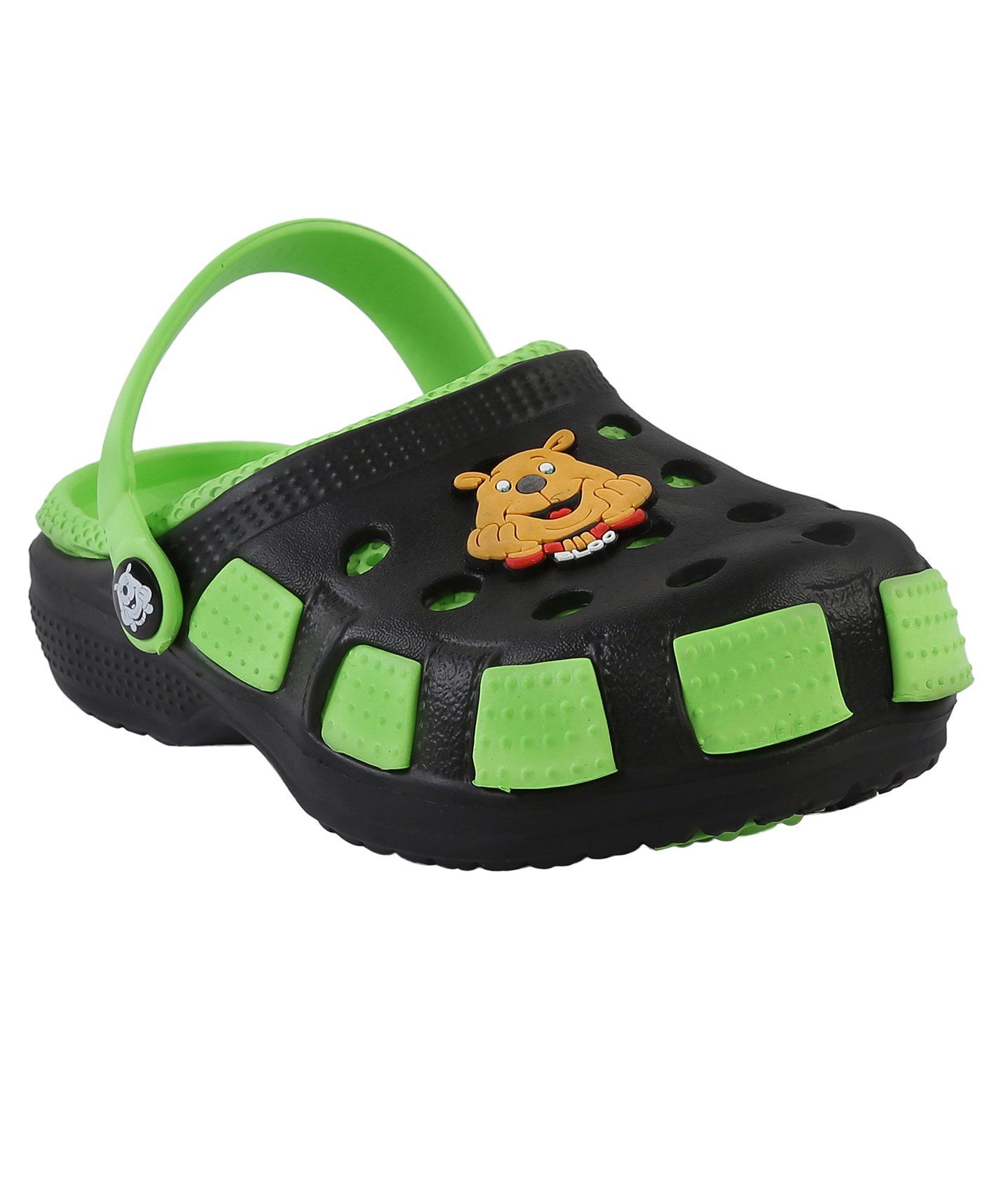 Imagica Clogs Doggy Design - Green Black