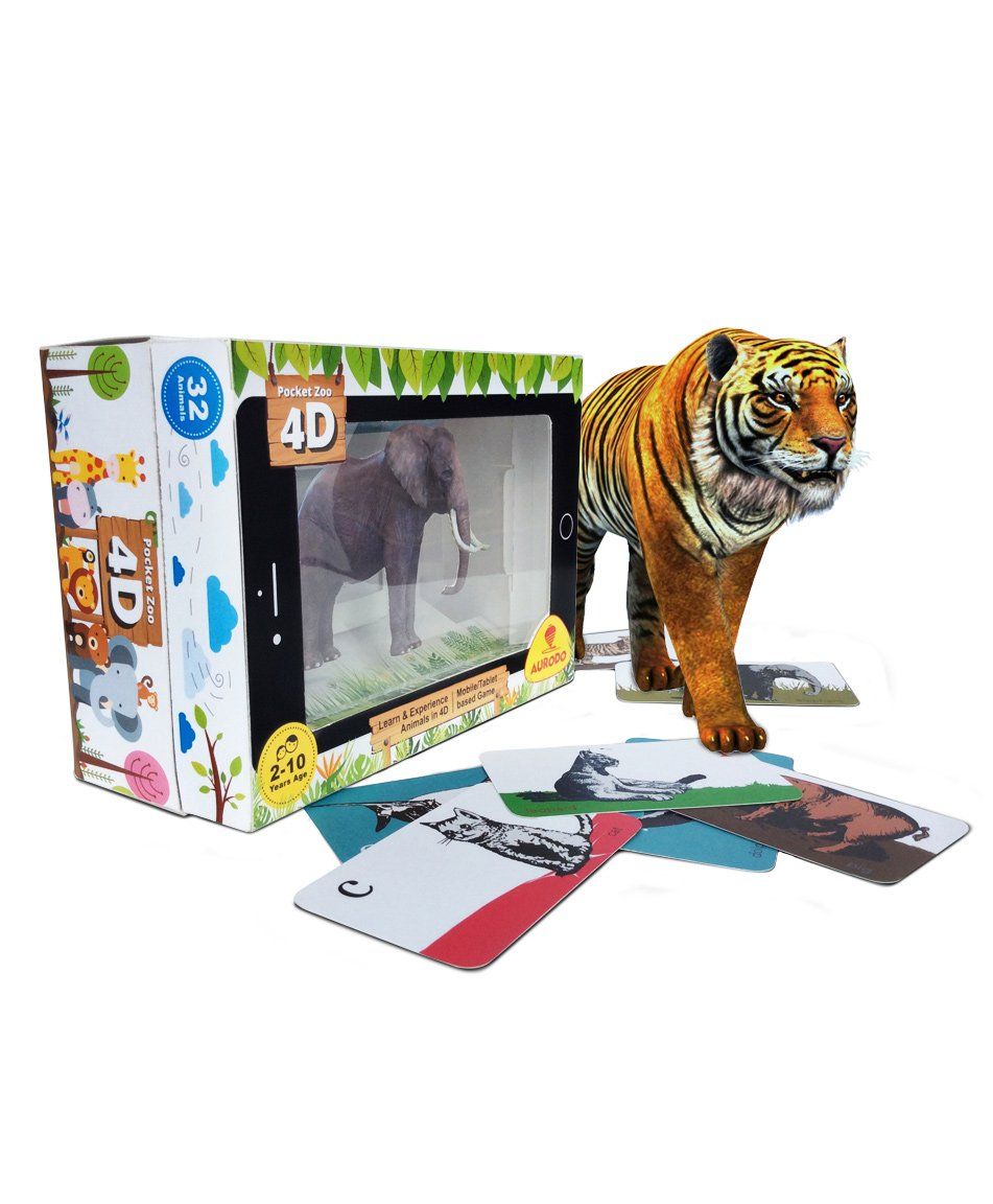 Aurodo Pocket Zoo 4D - Multicolor