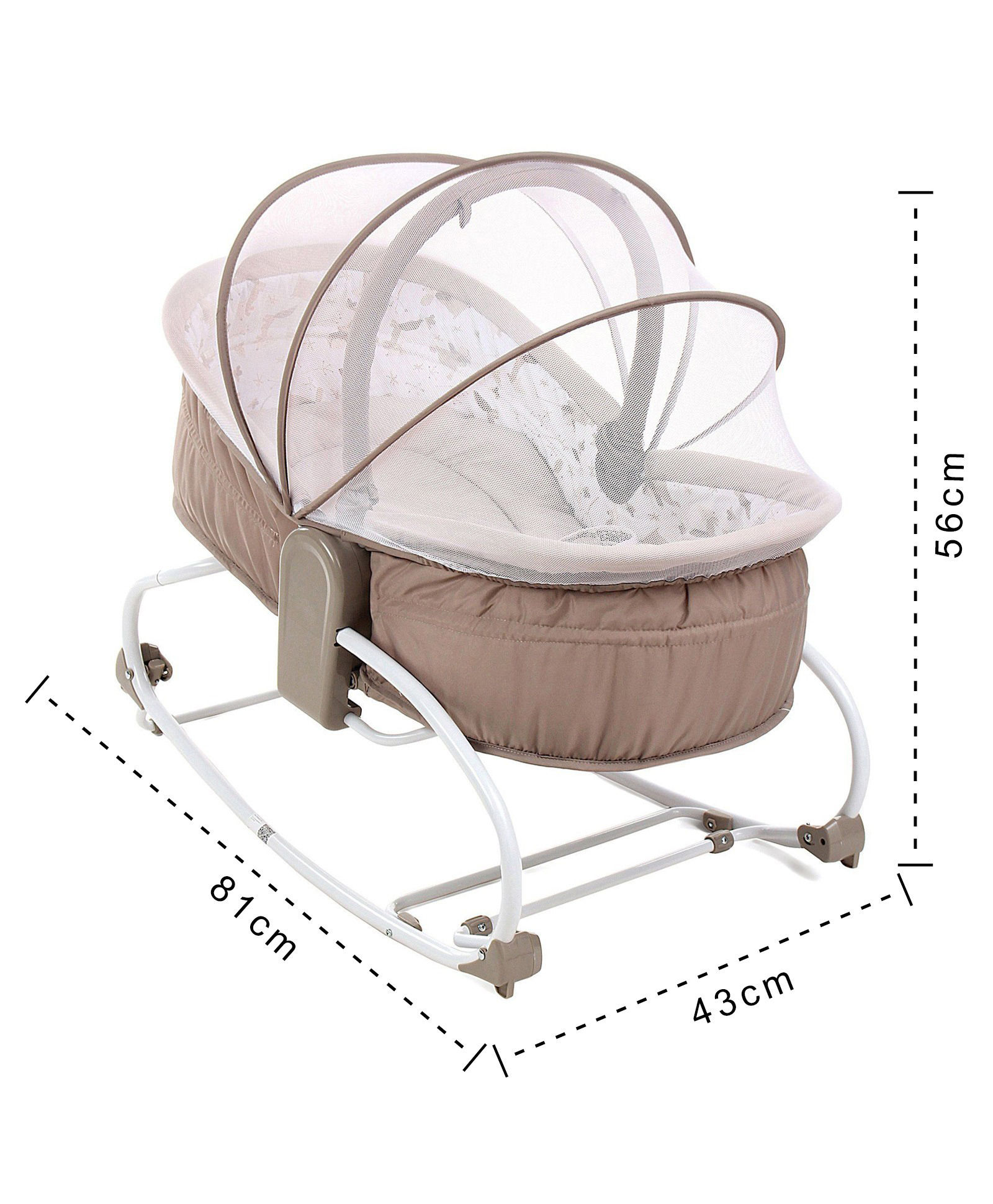 babyhug opal 3 in 1 cozy rocker sleeper