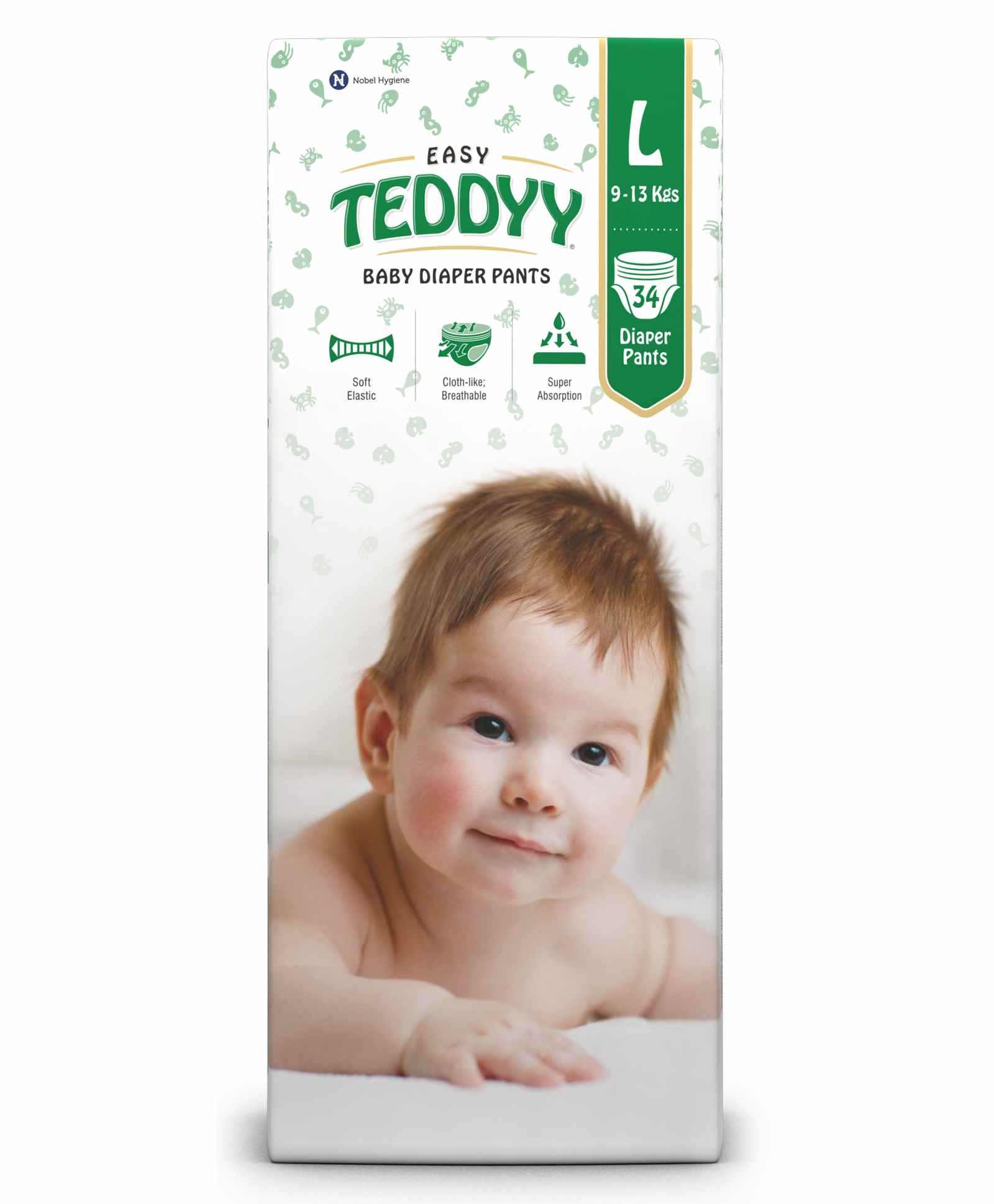 Teddyy Baby Easy Pants Large Size