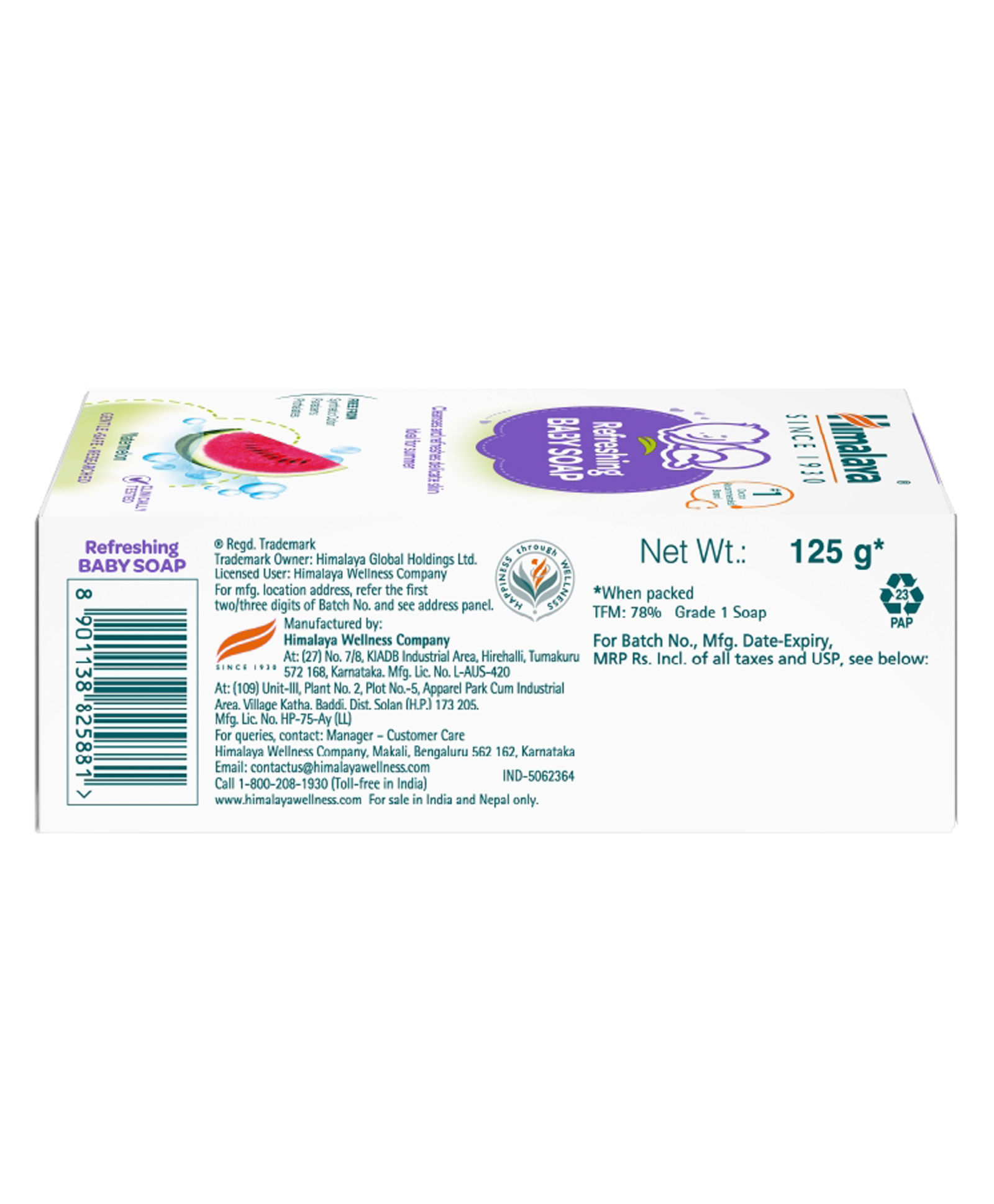 himalaya baby soap watermelon