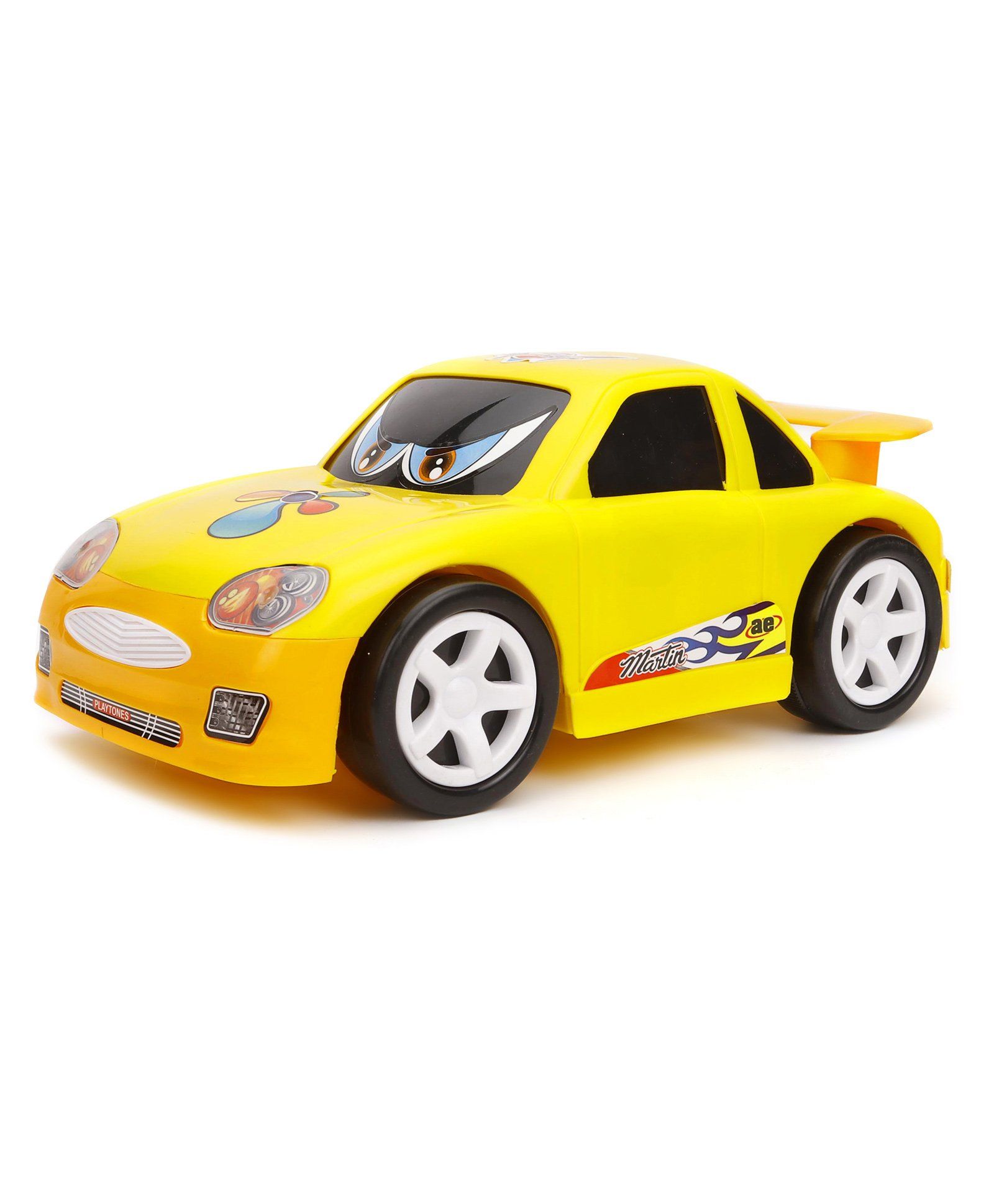 Luvely Friction Powered Martin Car - Yellow