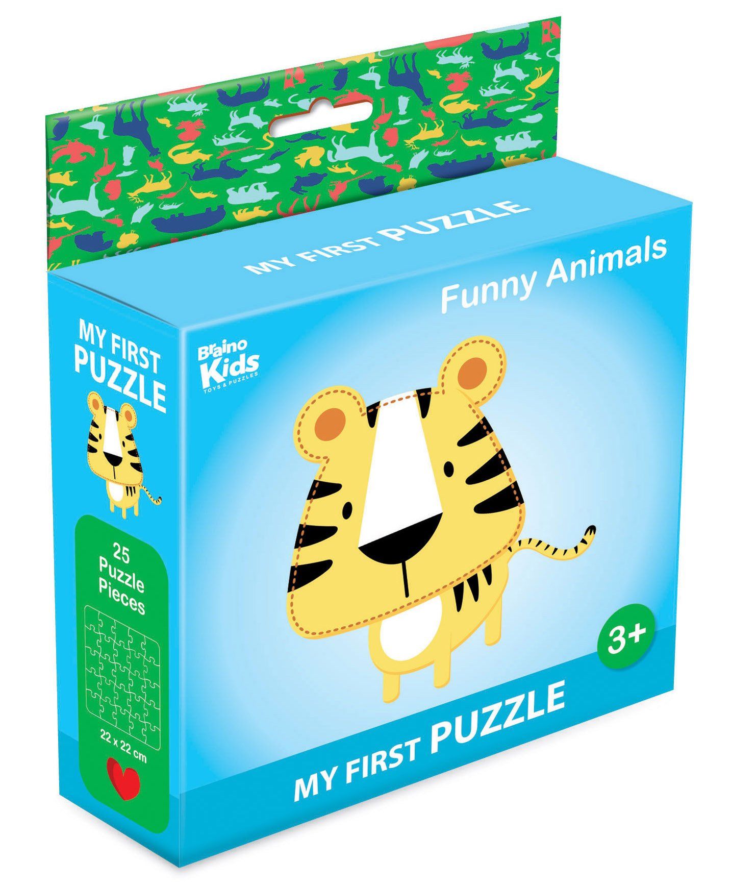 Braino Kidz My First Mini Jigsaw Puzzle Funny Animals Multicolor Buy Online In Angola At Desertcart 117785742