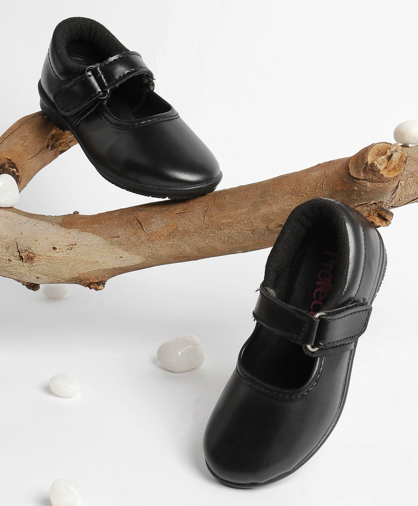 Footfun School Shoes - Black