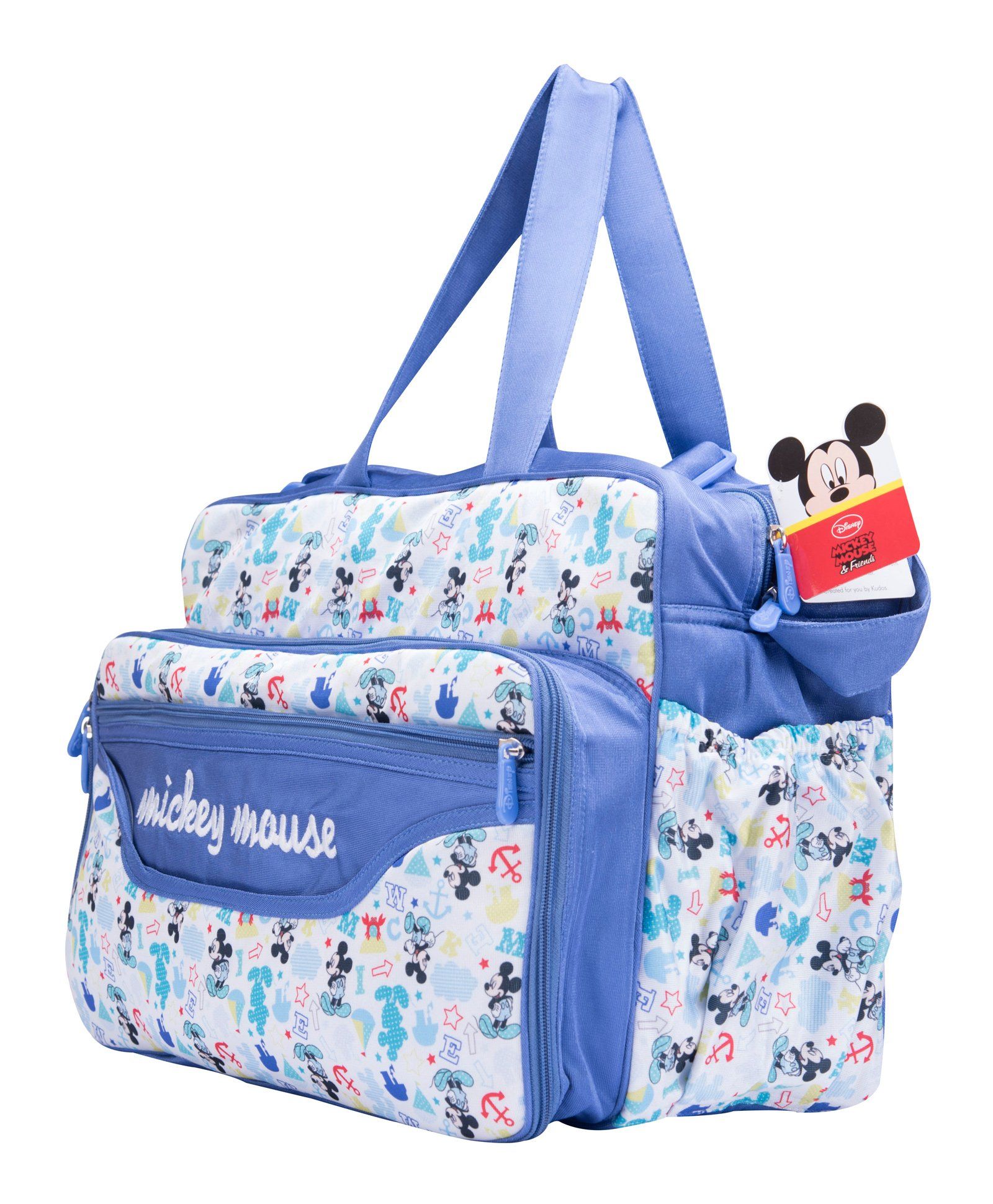 Blue mickey 2025 mouse diaper bag