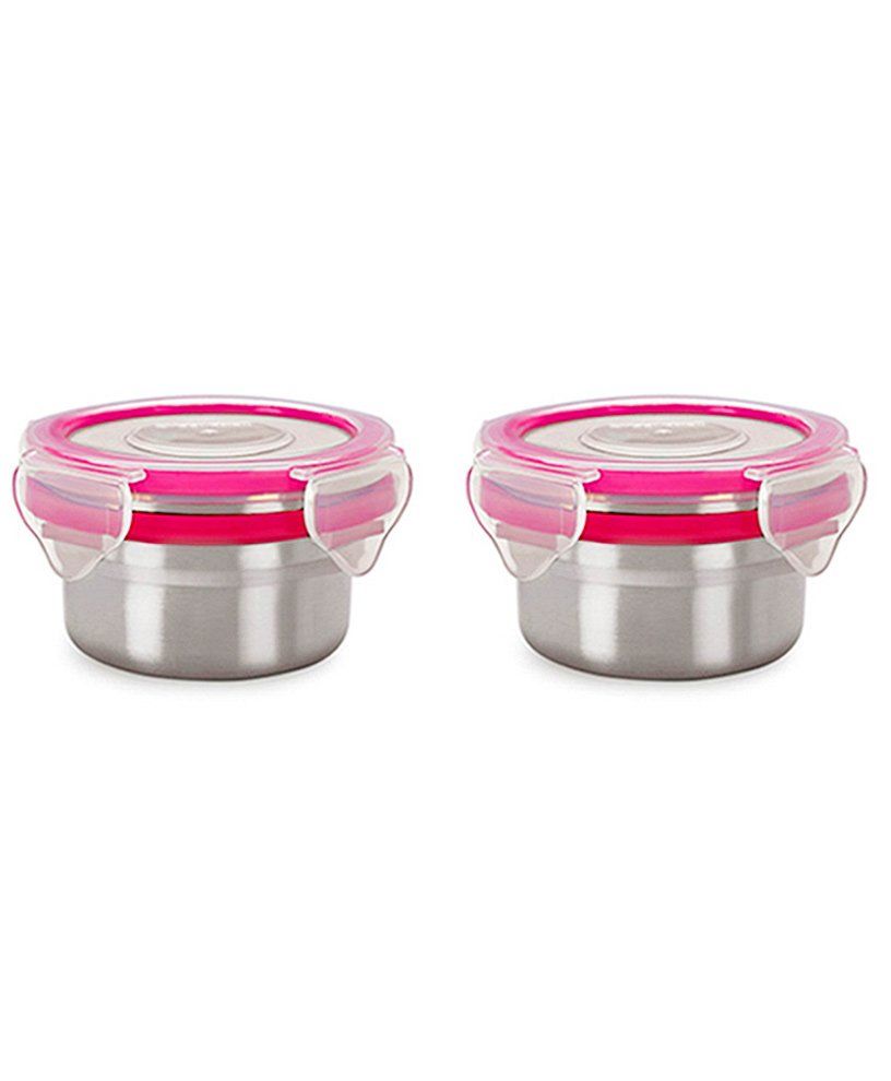Steel Lock Airtight Food Storage Containers Set of 2