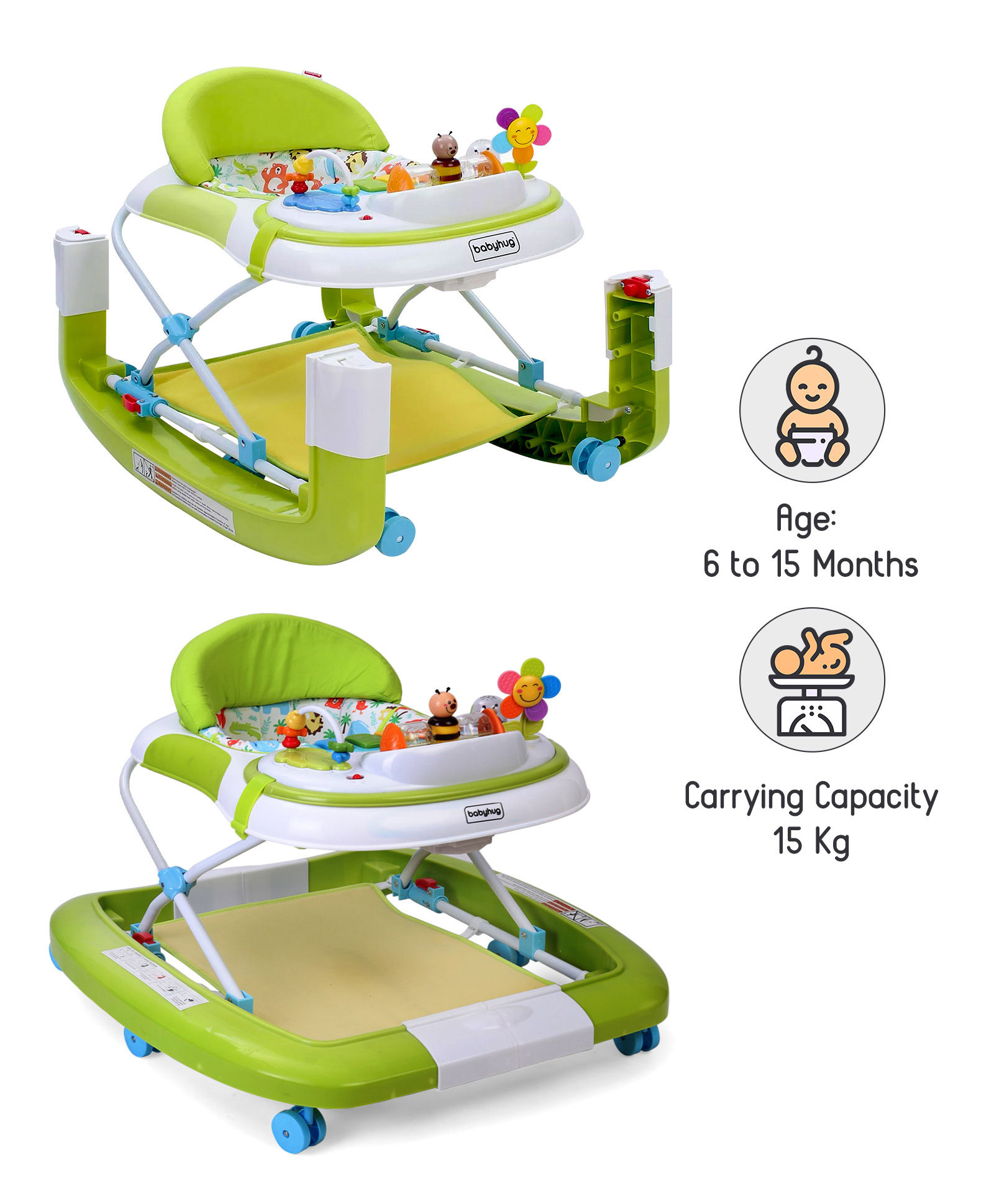 babyhug comfy bouncer