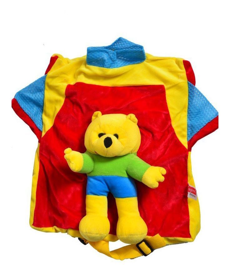 Vibgyor Vibes Plush School Bags Bear Design