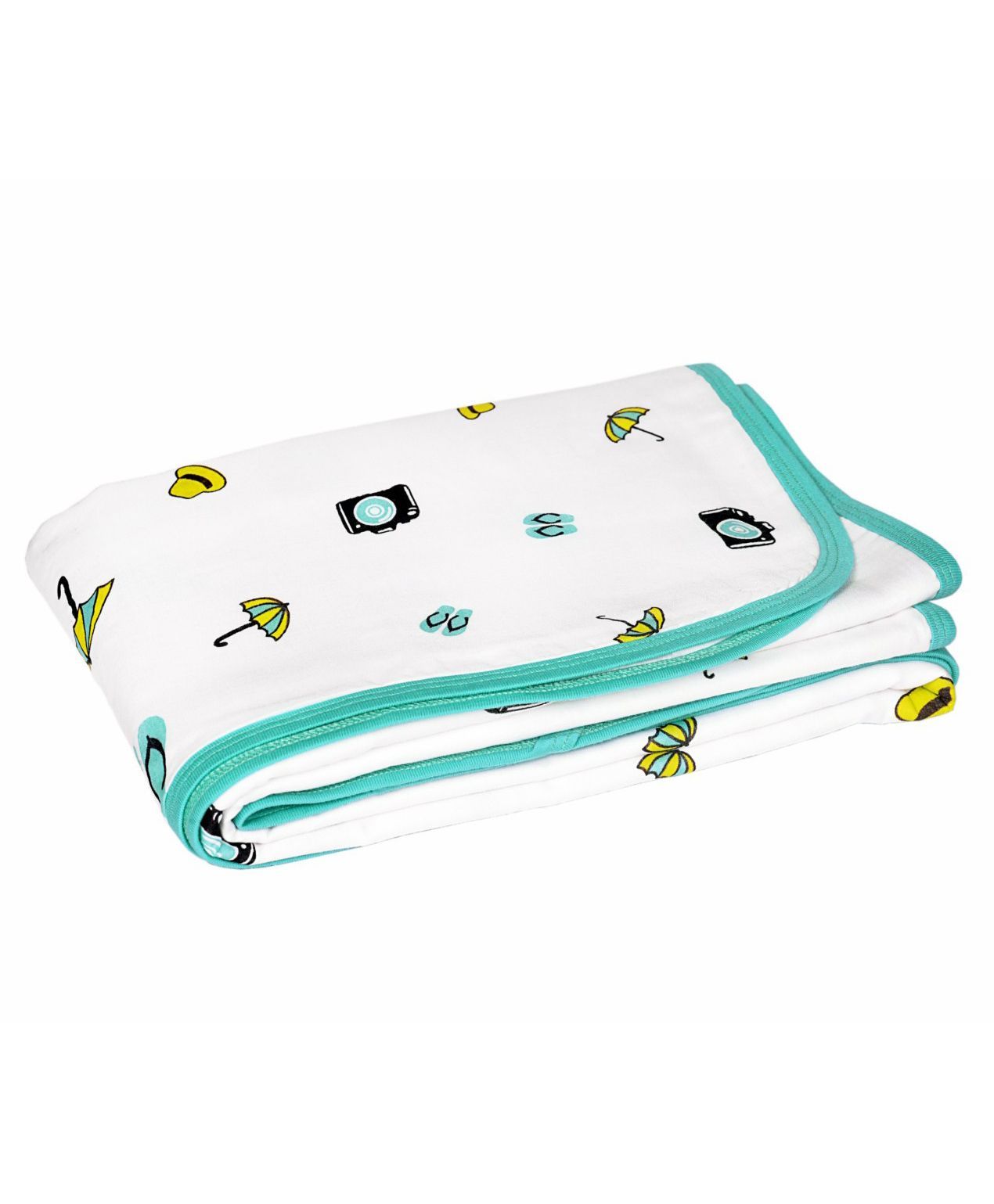 Wonder Wee Cotton Muslin Blanket Camera Print