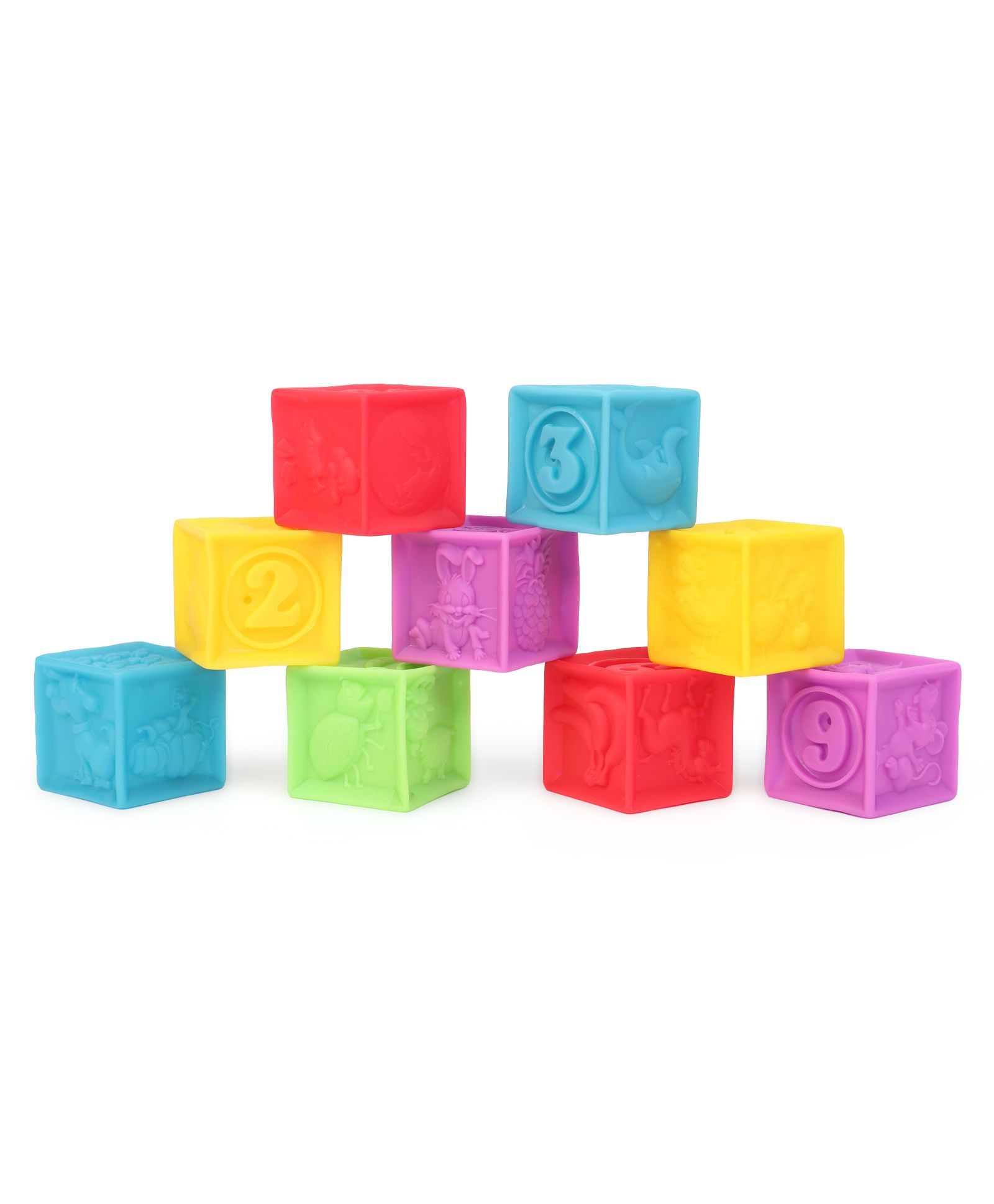 Little Hero Soft Blocks Set Multi Colour