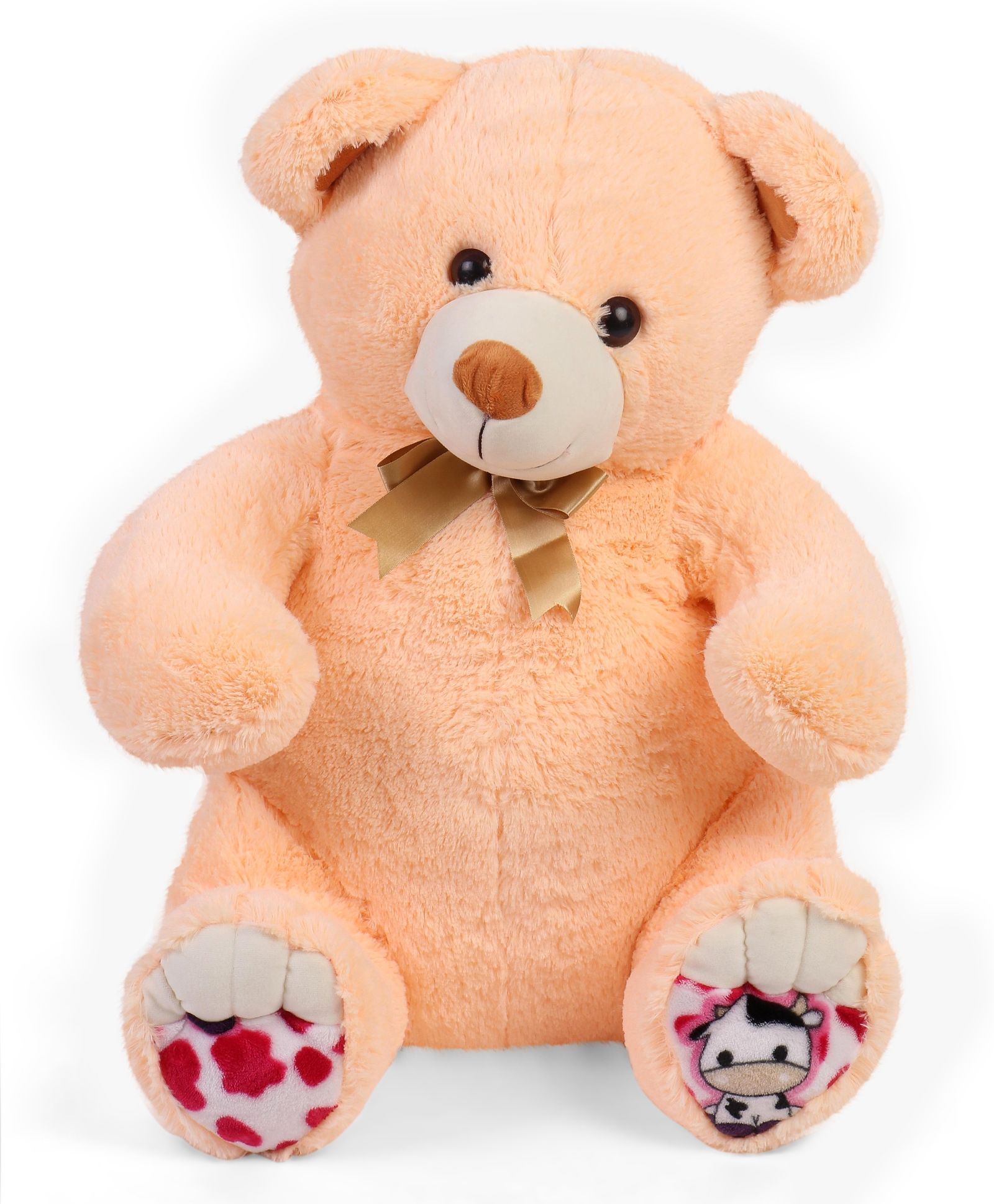 Liviya Master Teddy Bear Soft Toy Peach