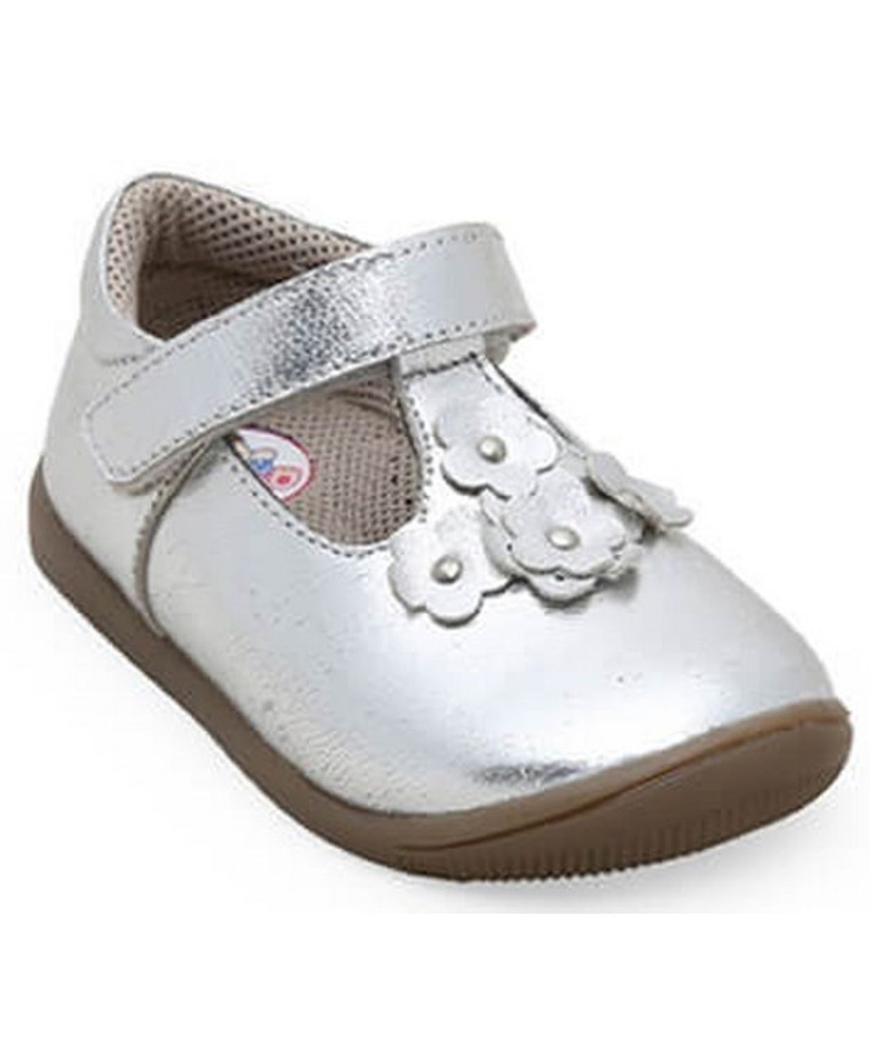Teddy toes rose Balerina - Silver (2 to 2.5 Years)