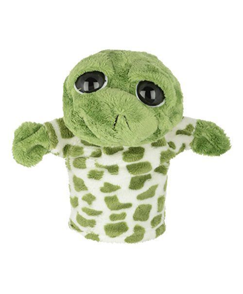 Twisha Hand Puppet Tadpole Shape Soft Toy Green