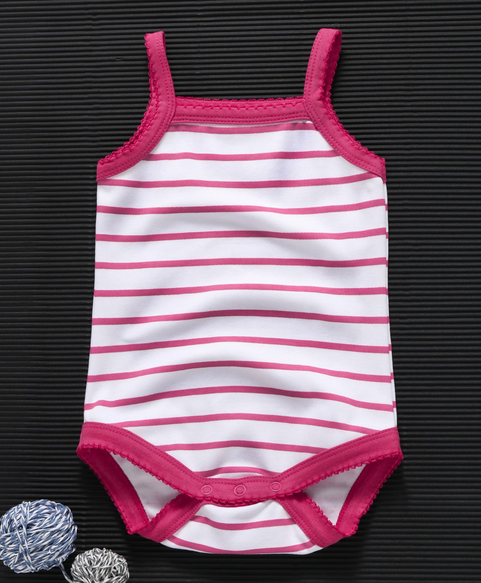 Babyhug Singlet Striped Onesie Fuchsia Pink Desertcart Seychelles