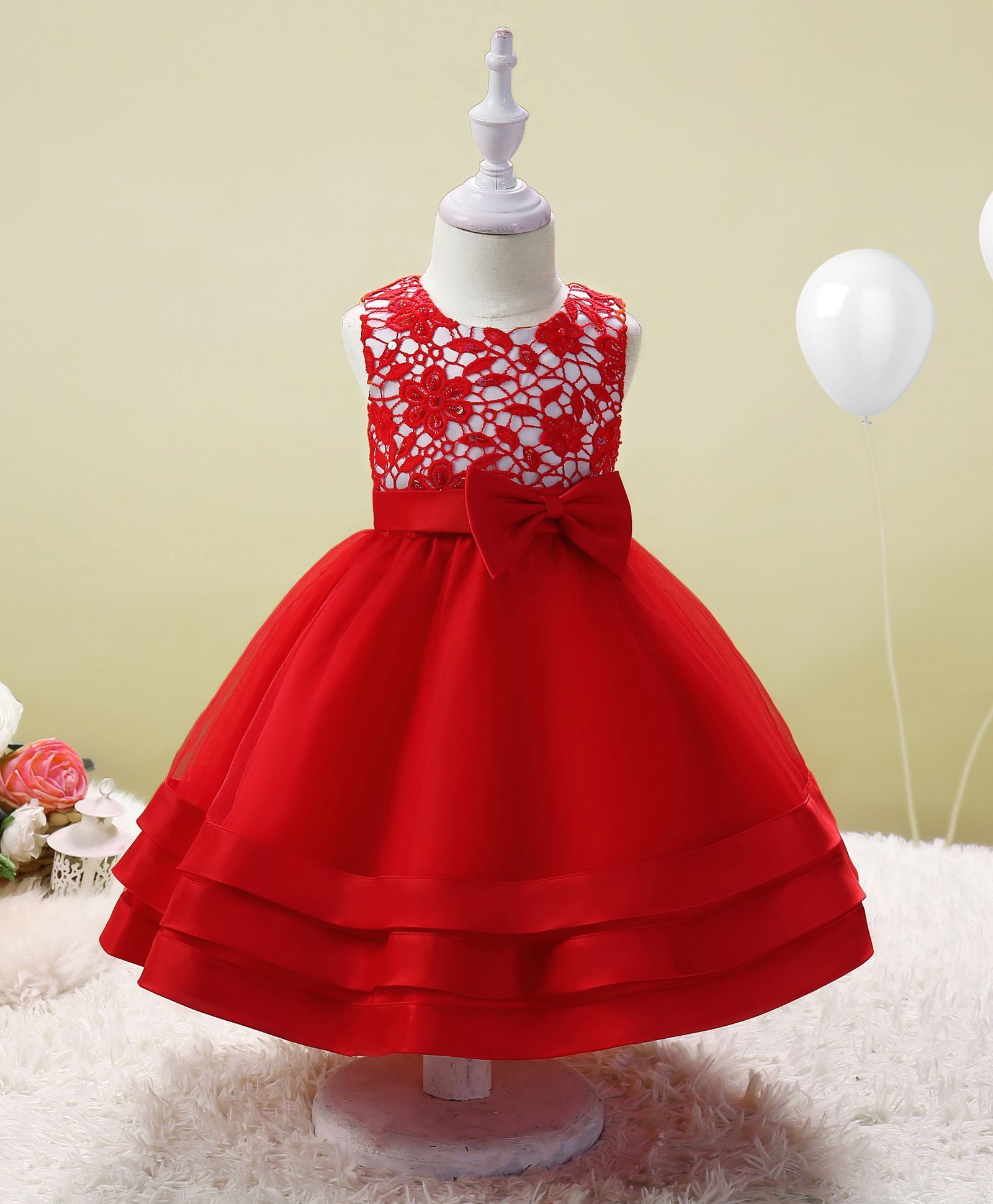 SAPS Sleeveless Party Wear Dress With Sequin Design