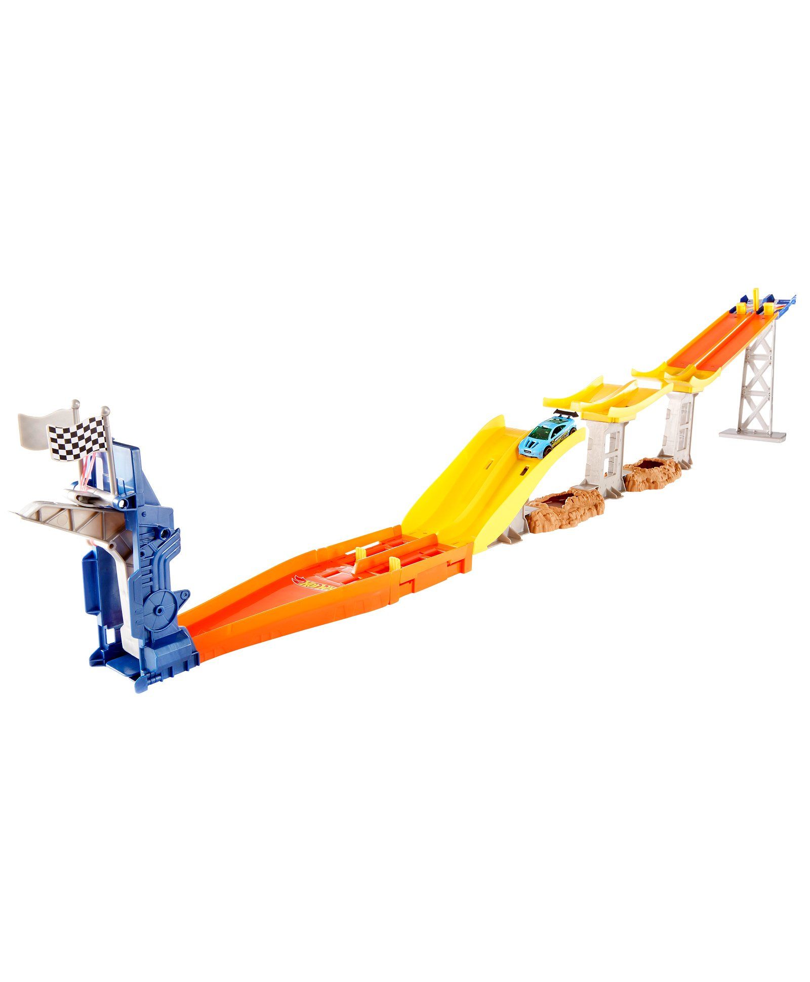 hot wheels super start jump race track set