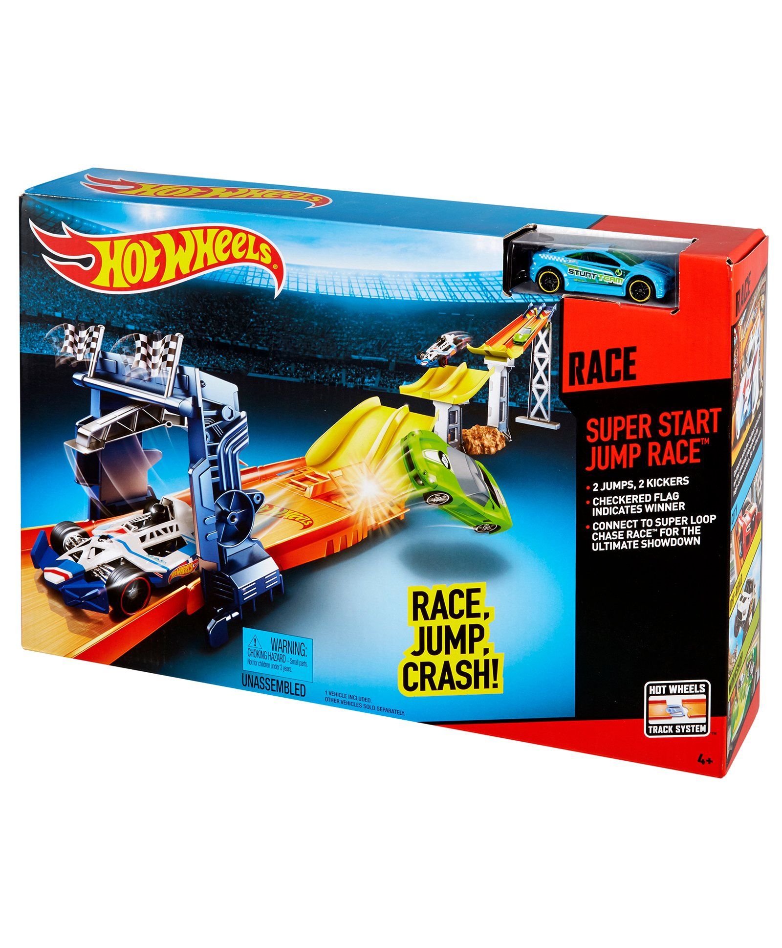 hot wheels super start jump race