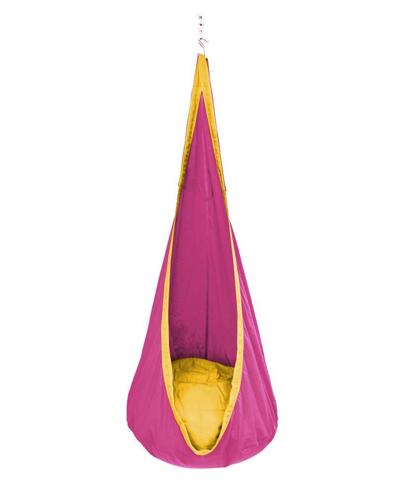Slackjack Kids Nest Swing - Pink & Yellow