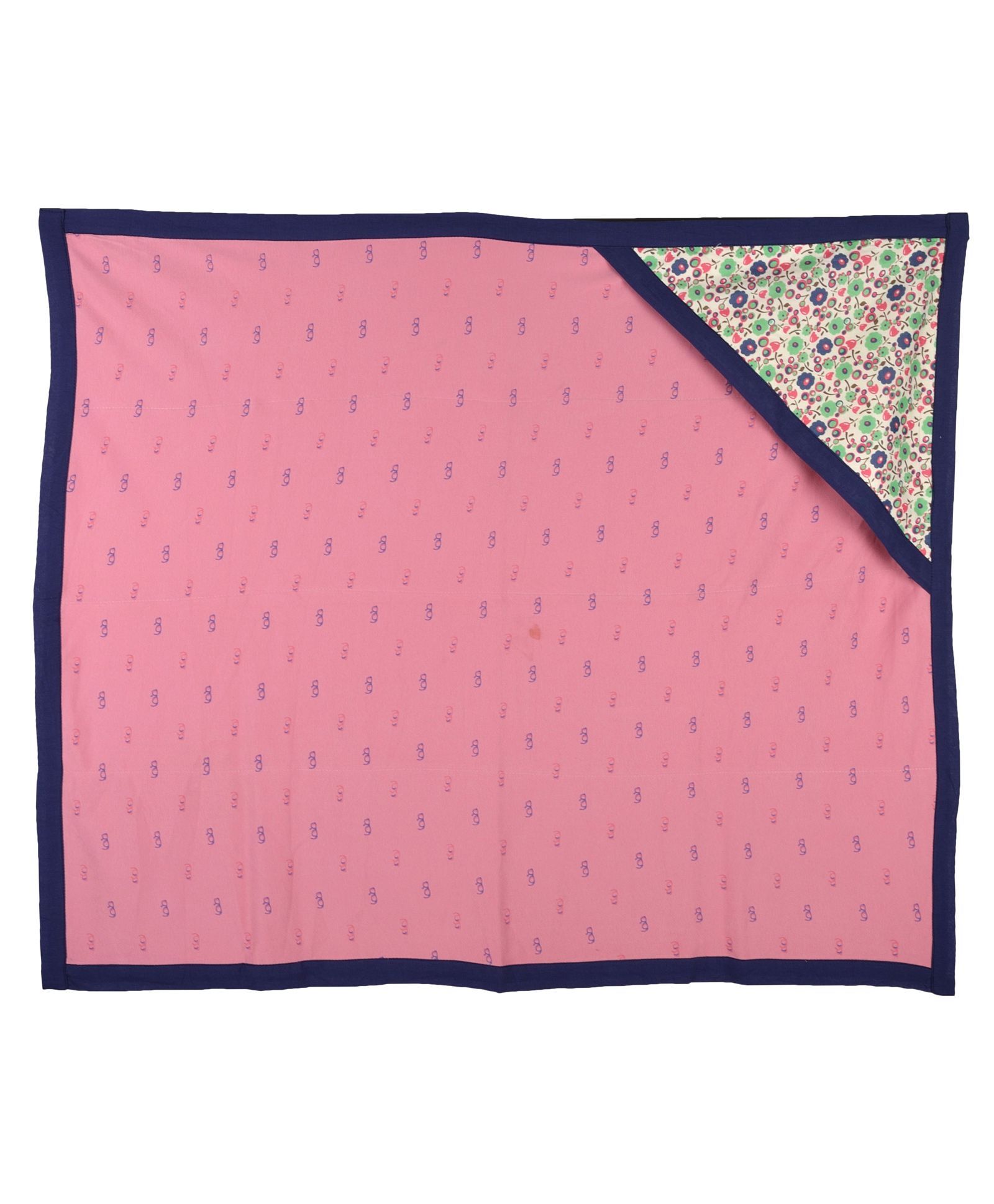 Yogis Baby Organic Cotton Hooded Towel Floral Print - Pink