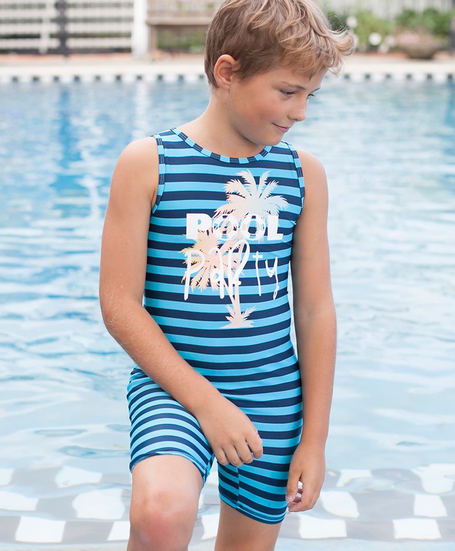 PINEHILL Halfsuit Swimwear - Blue