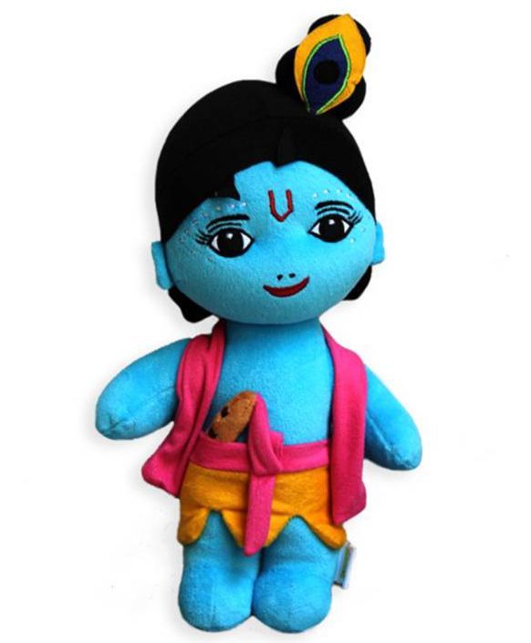 Sakhyam Lord Krishna Soft Toy Blue