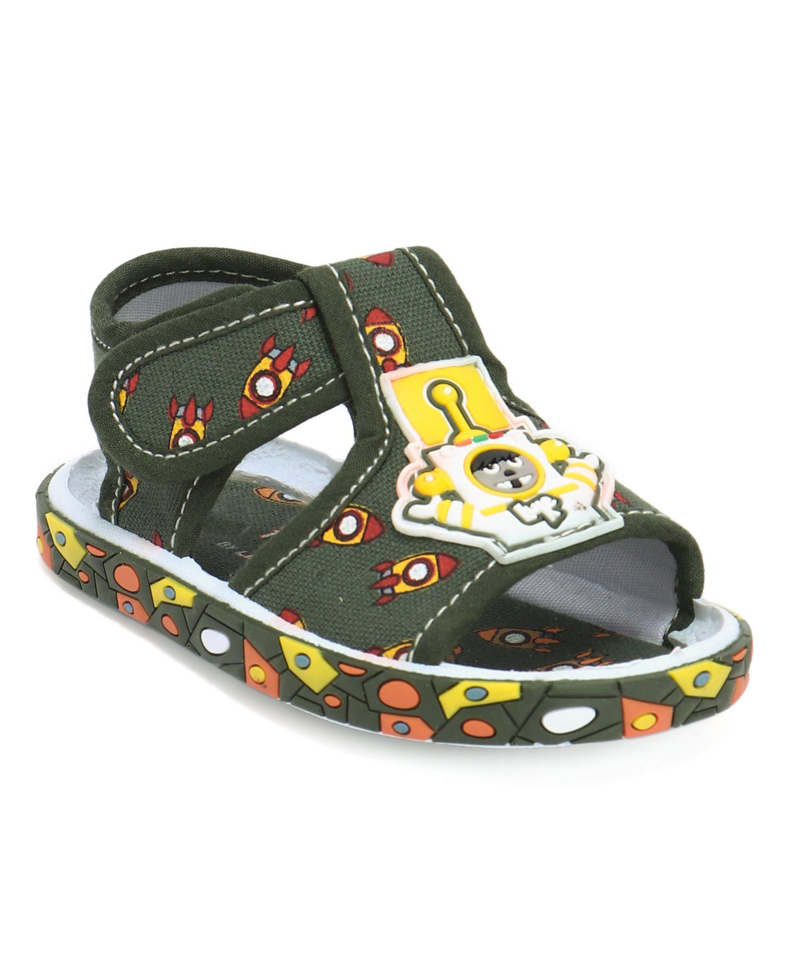 Footfun Sandals With Velcro Closure