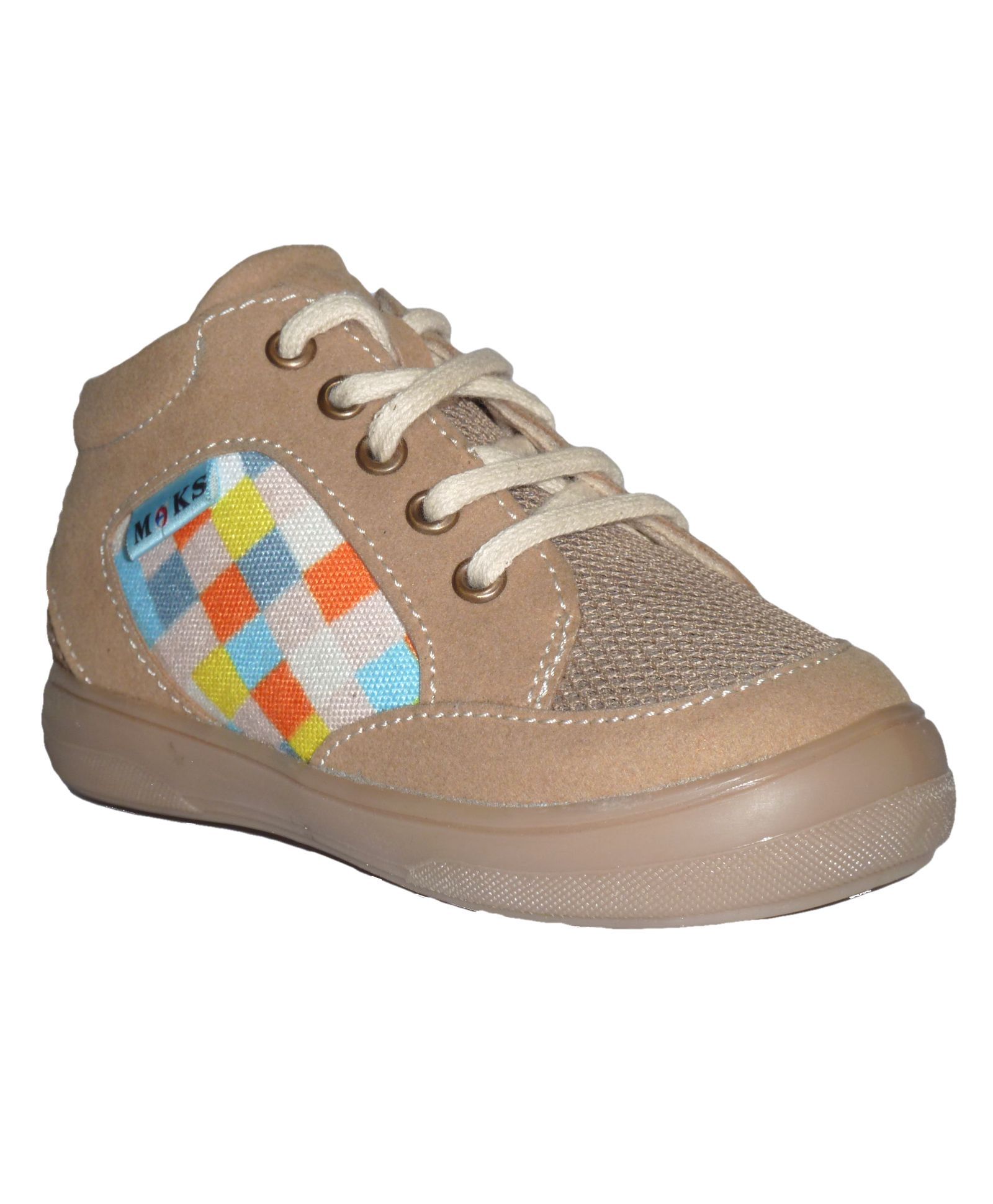 MOKS Laced Casual Sneakers - Beige