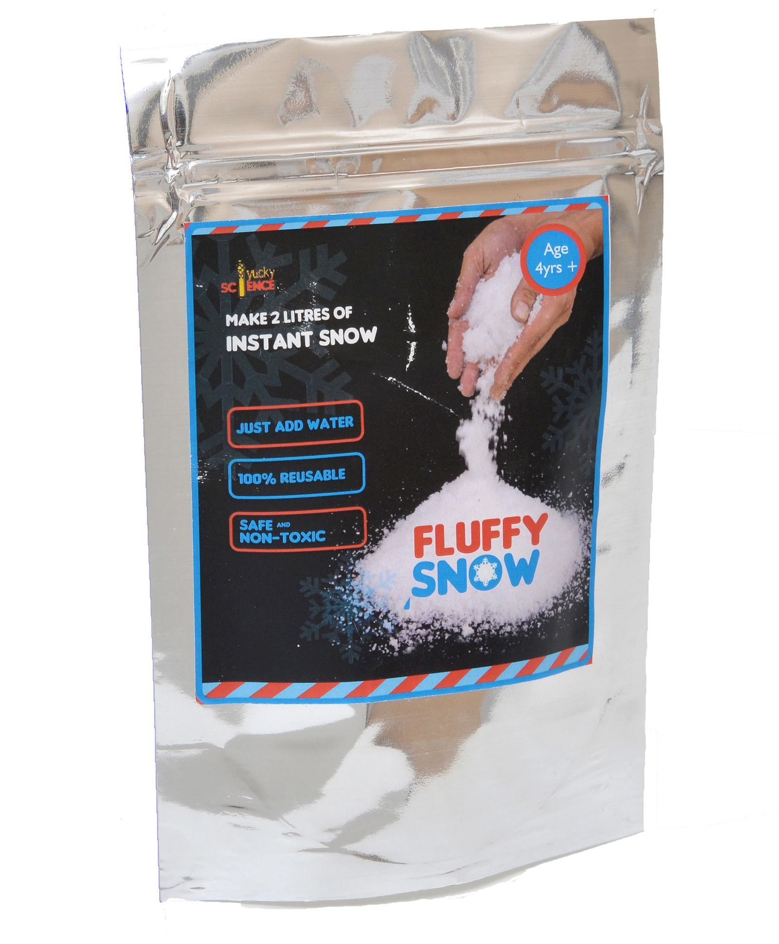 Yucky Science Fluffy Instant Snow Powder - 50 grams