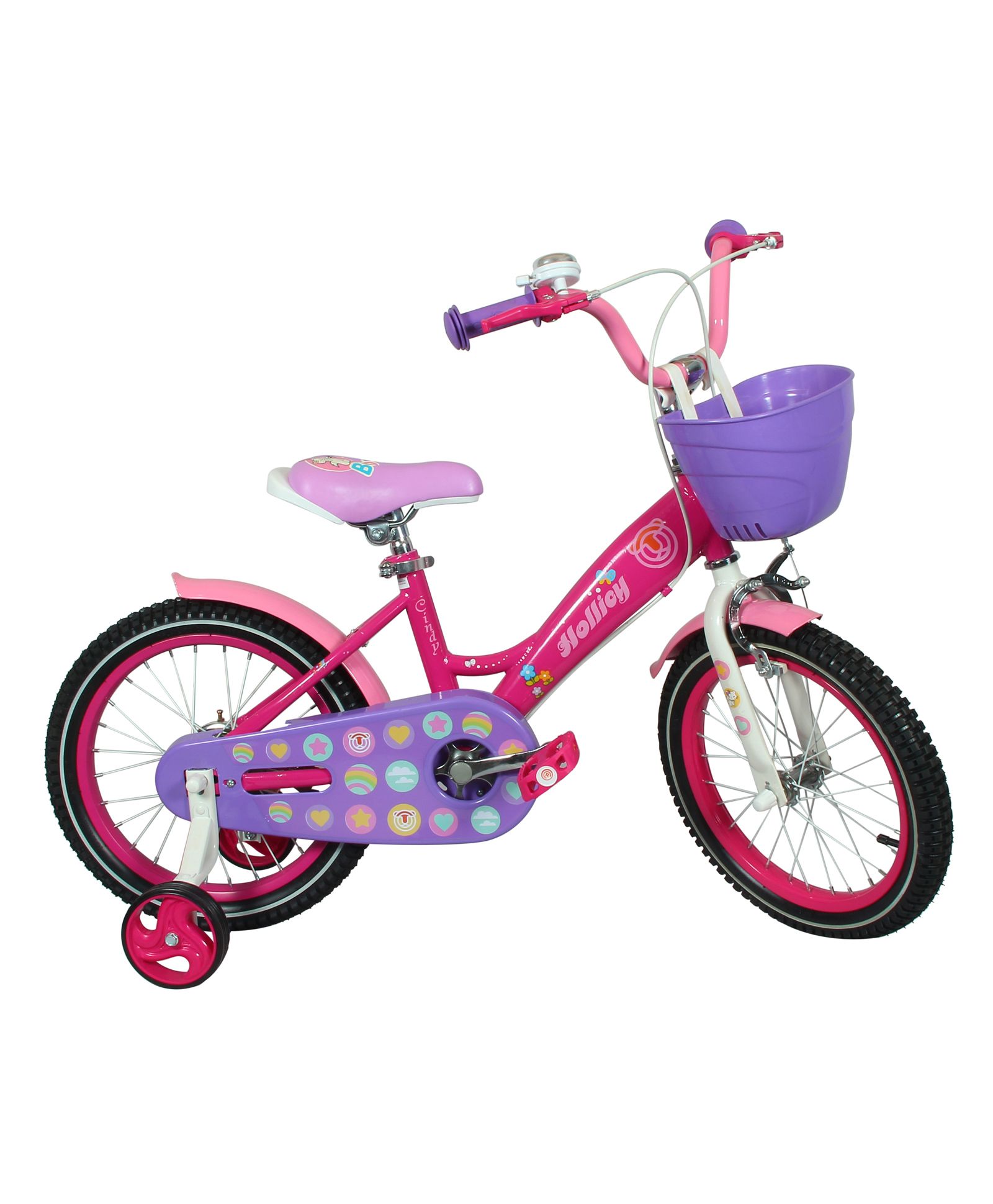 Hollicy Cindy Kids Bicycle Pink Purple