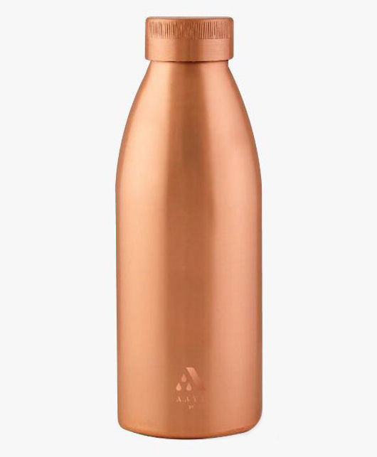 Aayu Go Pure Copper Seamless Bottle