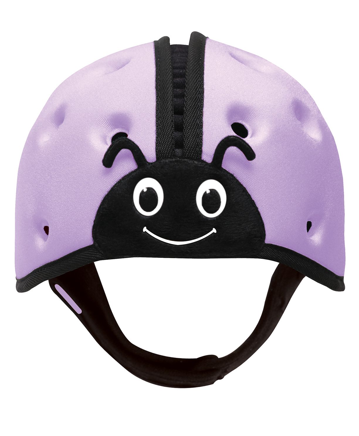 SafeheadBABY Soft Baby Helmet Lady Bird Design - Purple