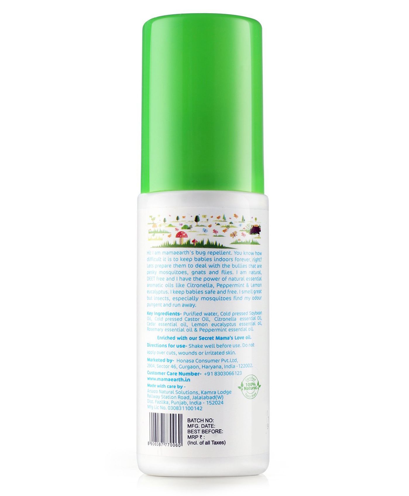 mamaearth spray