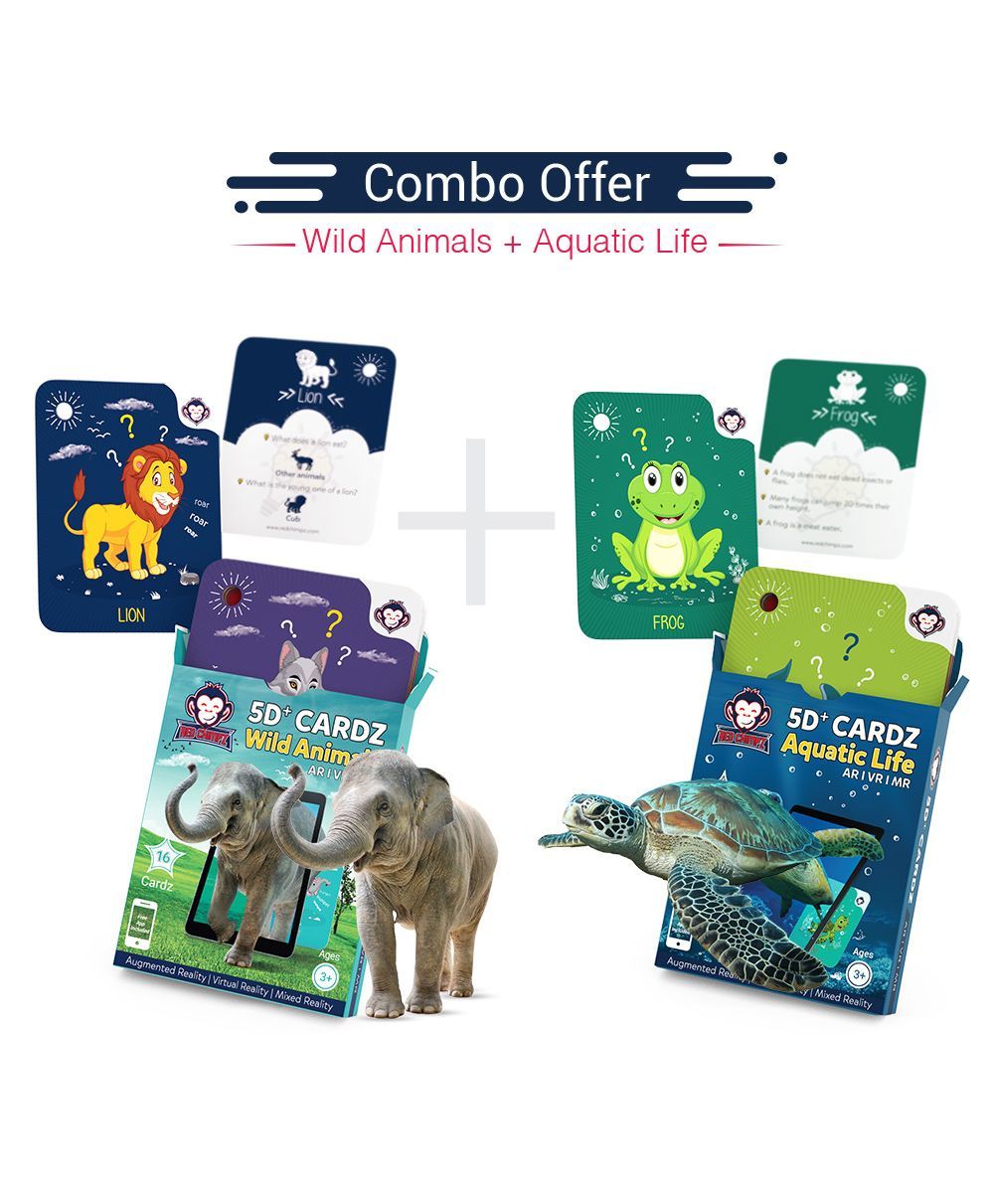 Wild Animals and Birds by Redchimpz Augmented and Virtual Reality Education Toy