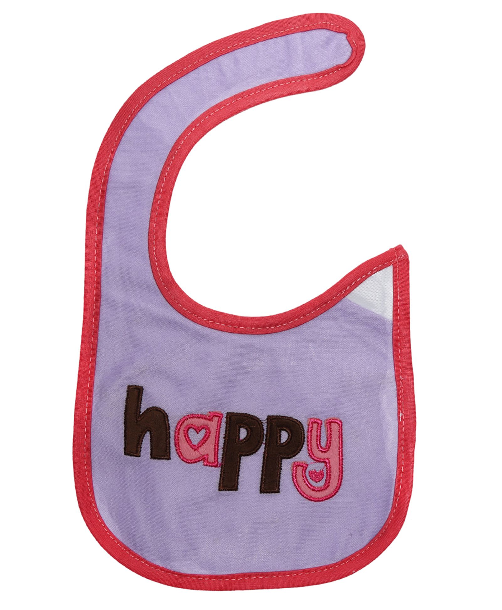 Little Hip Boutique Happy Appilique Bib