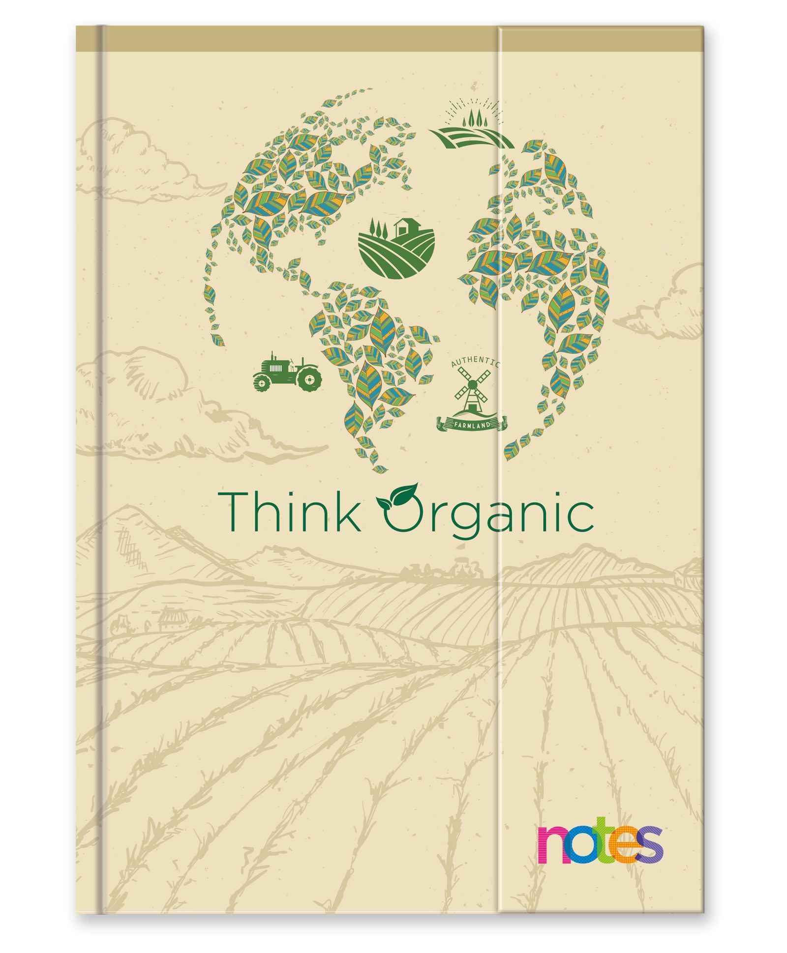 La Kaarta Think Organic MPP B5 Size Diary Off White