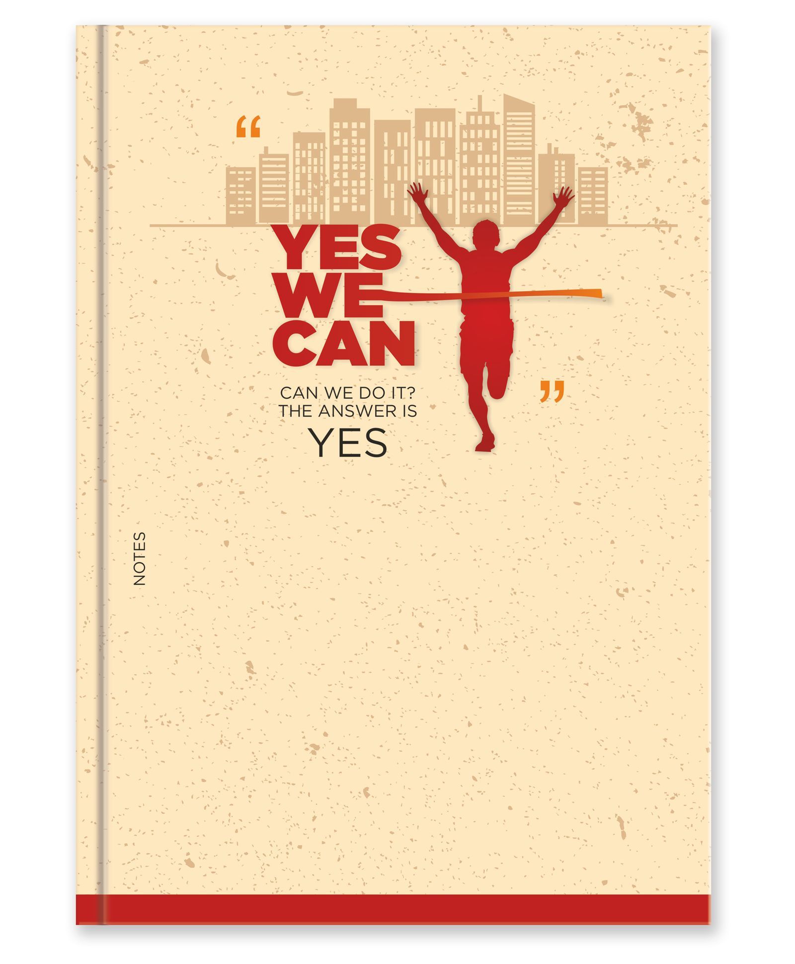 La Kaarta Yes We Can Theme B5 Size Diary Cream - 224 Pages
