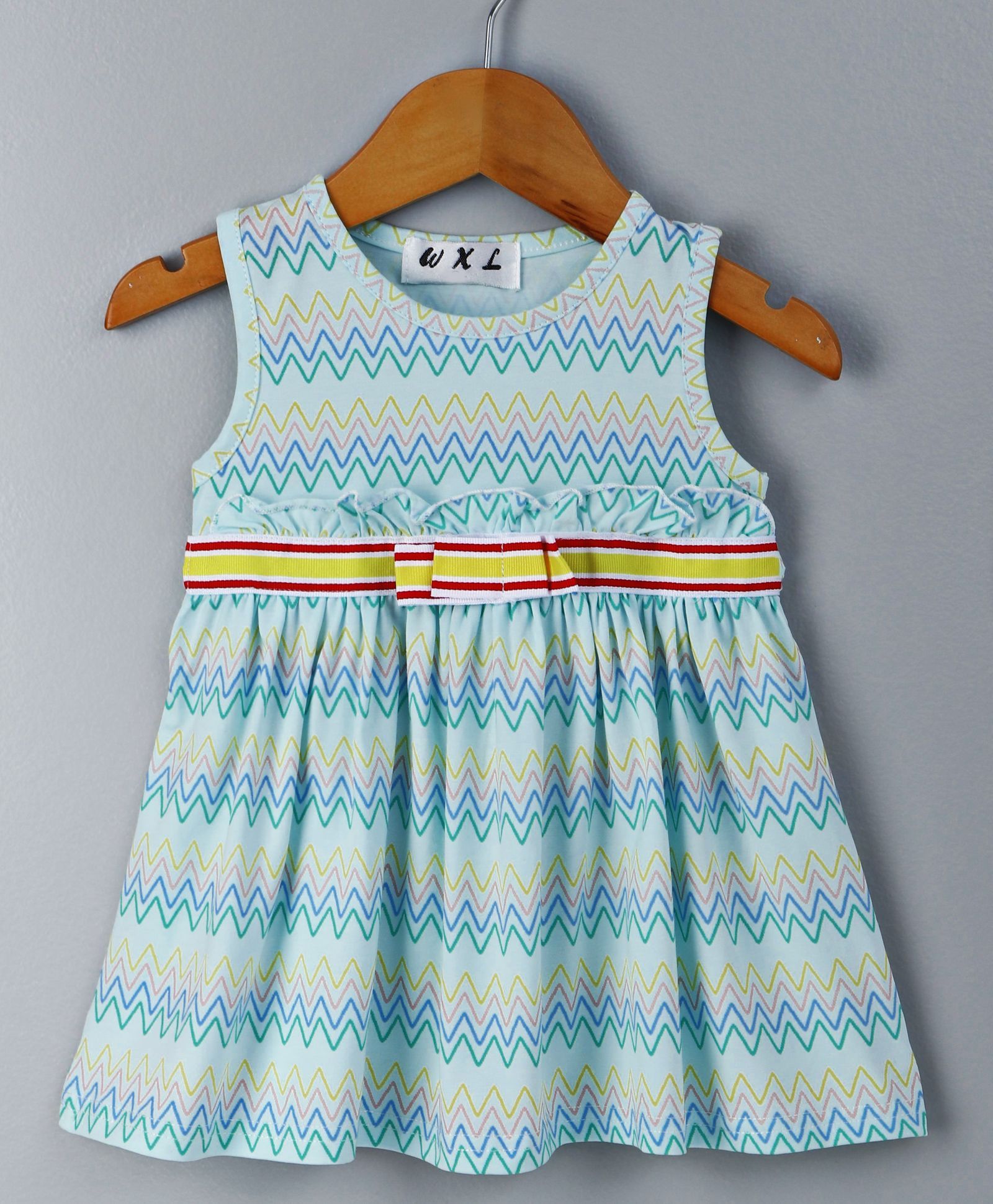 Domic Zig Zag Design Dress