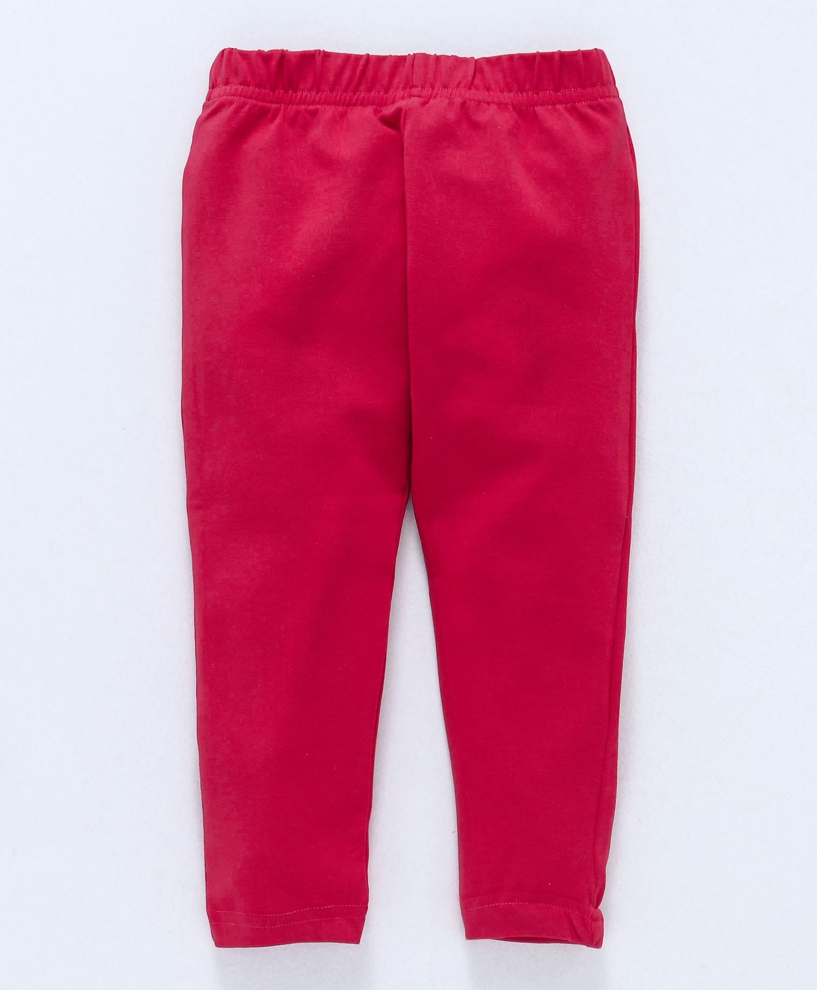 Oxcgen Solid Colour Full Length Leggings - Fuchsia
