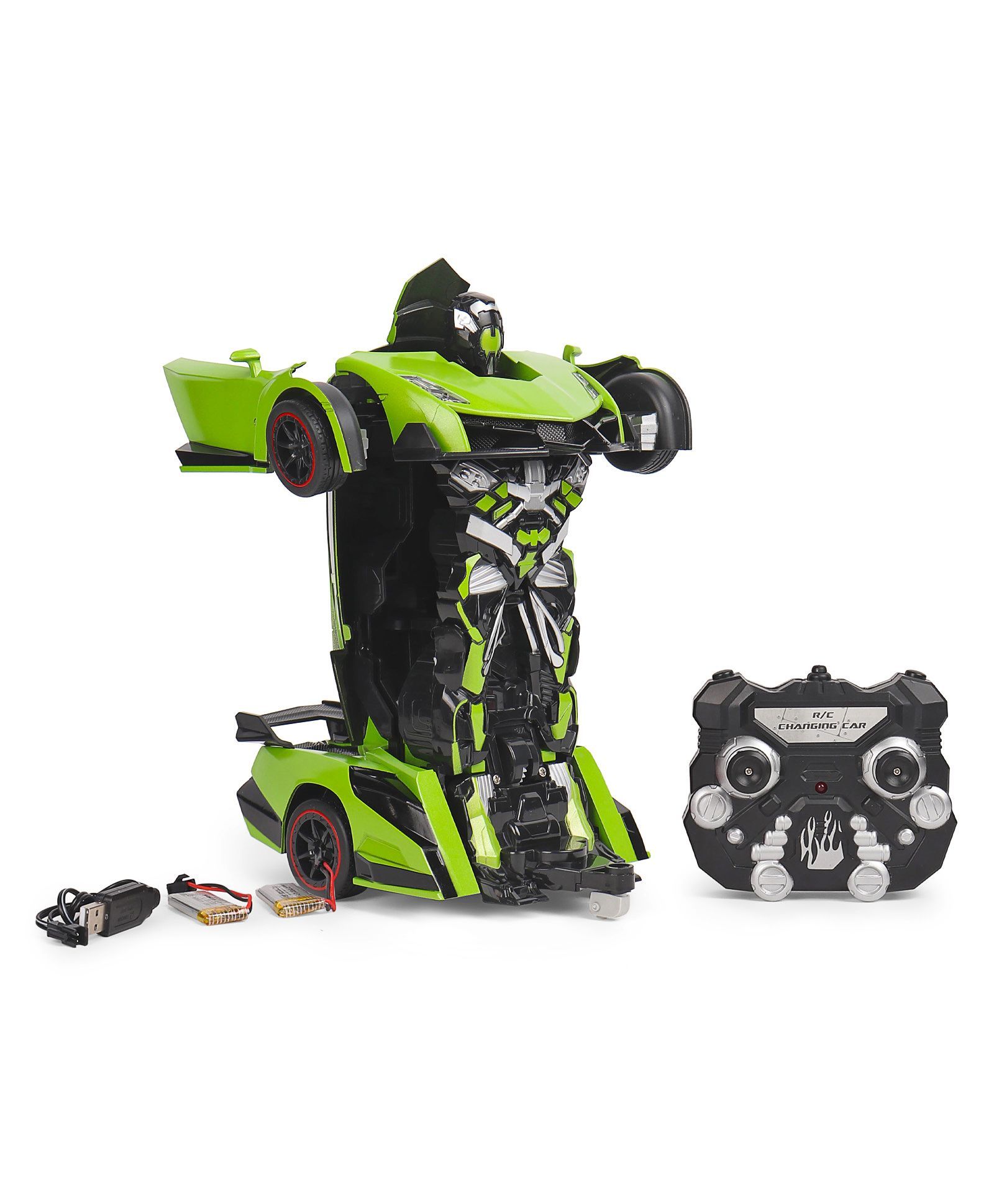 Turboz Remote Control Transforming Car Cum Robot
