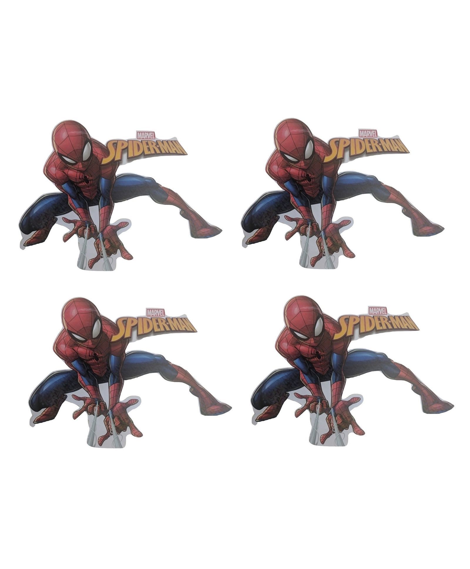 Party Anthem Spider Man Wall Sticker Pack of 4