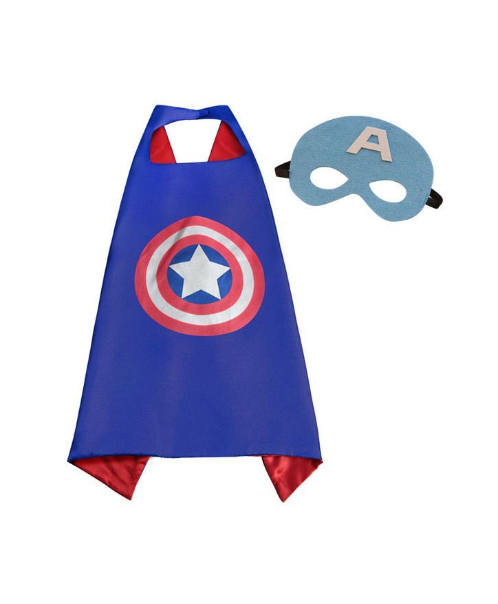 Party Anthem Captain Ameriaca Cape And Mask