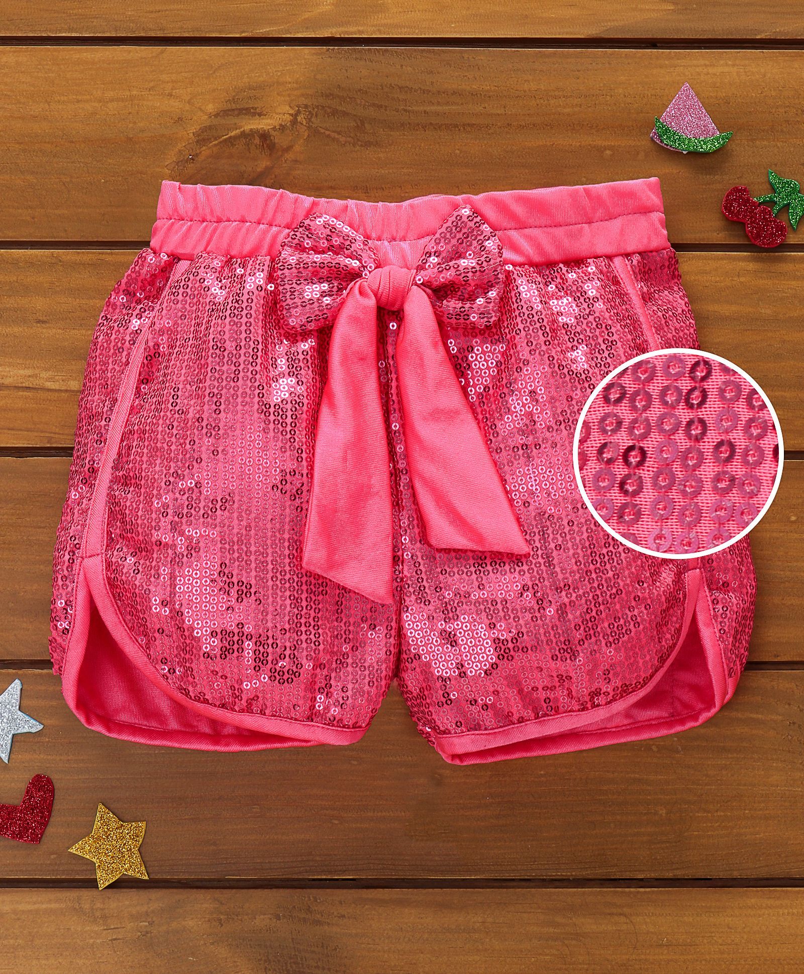 Murphy Mouse Sequined Shorts