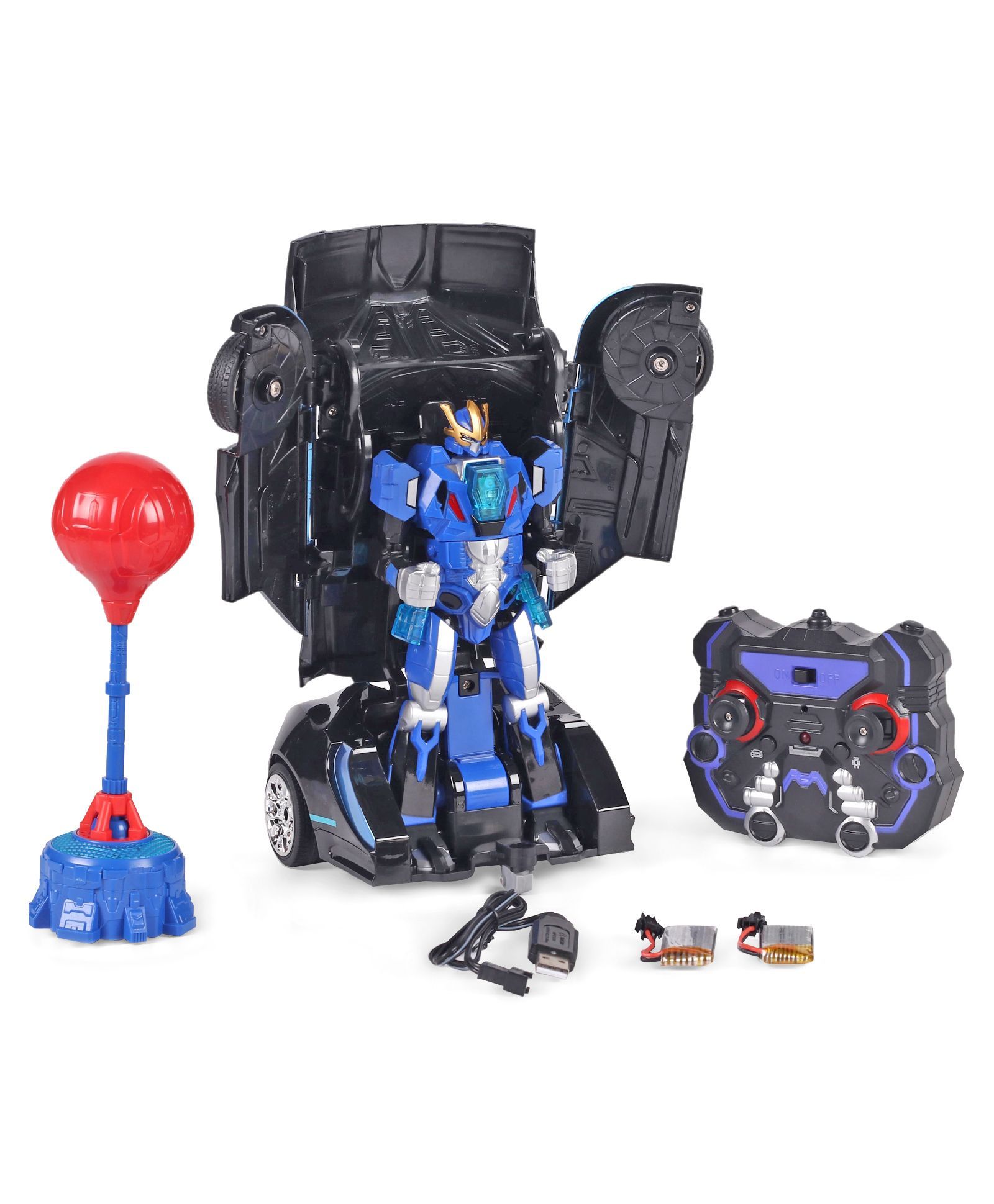 TurboZ Battle Transforming Car Cum Robot