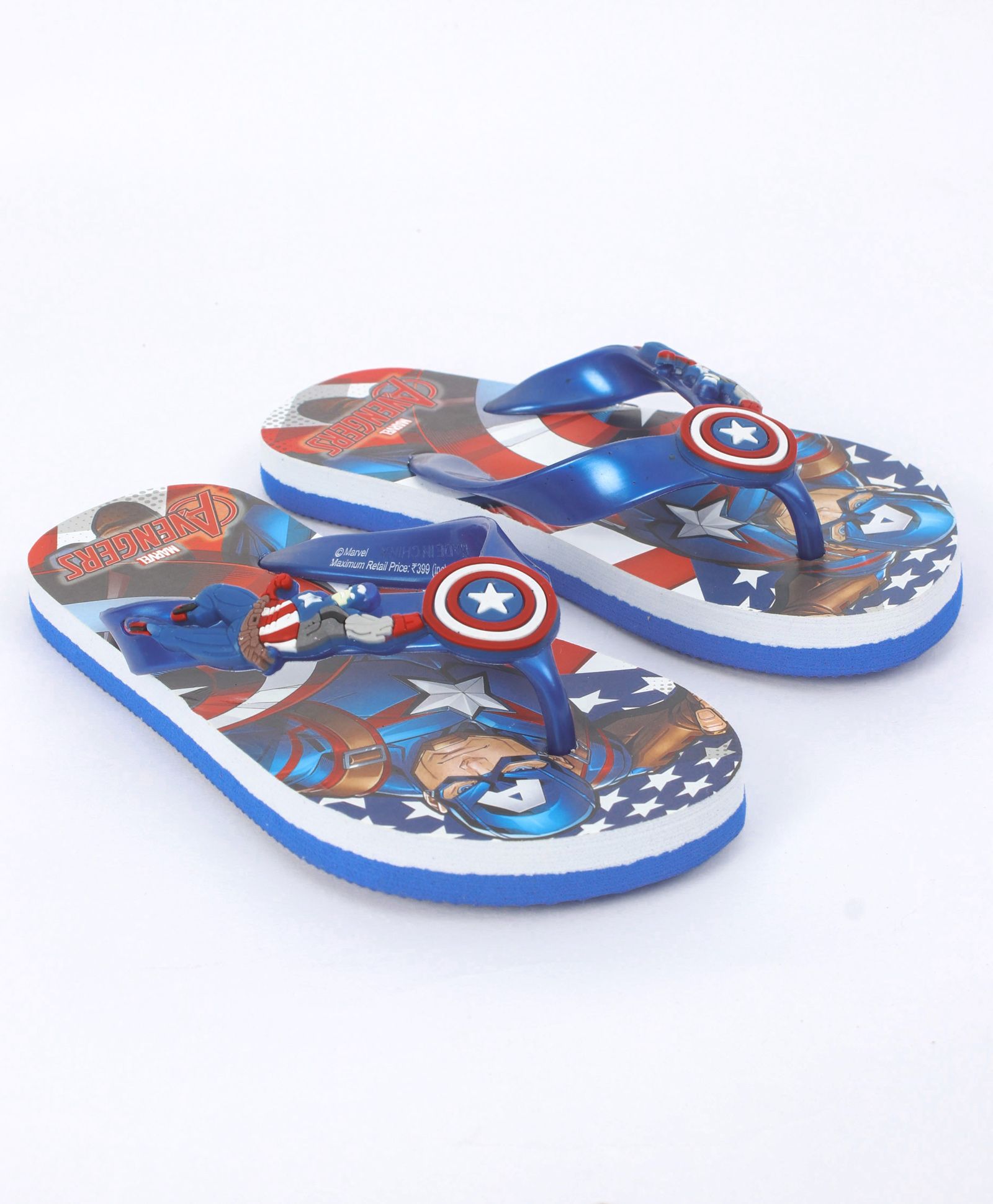 captain america flip flops