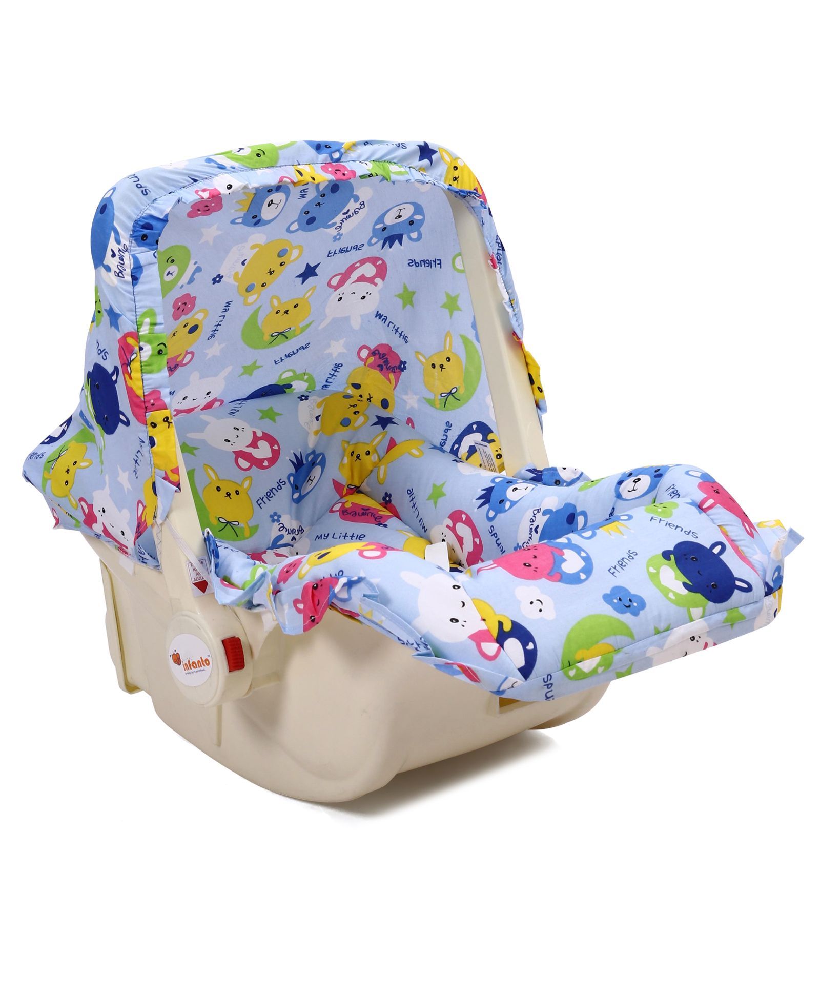 Infanto Baby Love Carry Cot Cum Rocker Animal Print