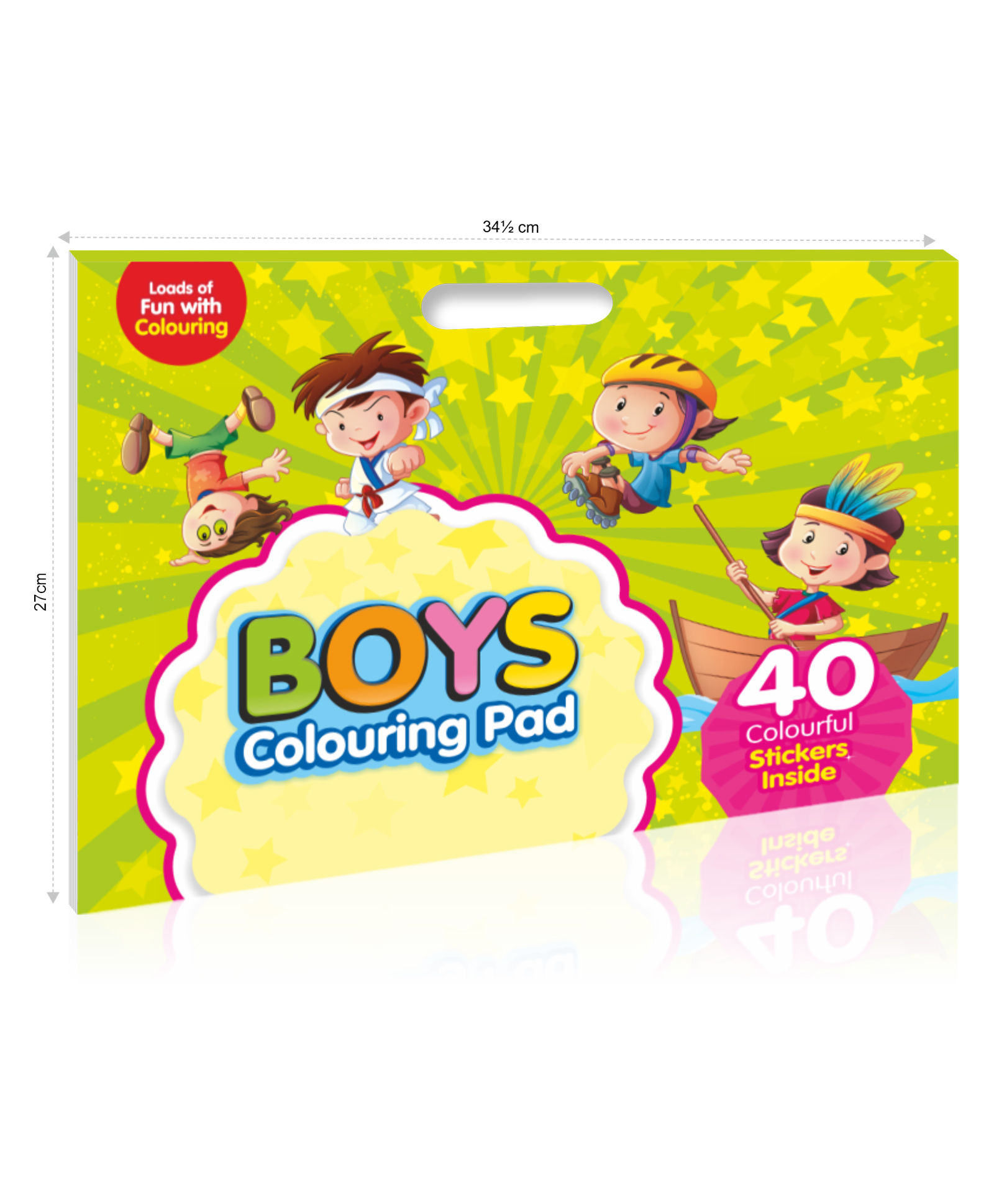 Future Books Colouring Pad