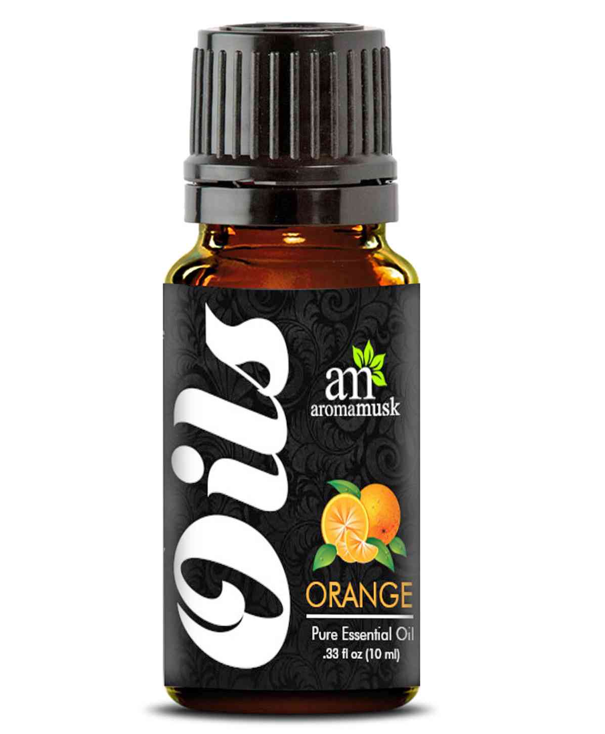 AromaMusk Pure Sweet Orange Essential Oil - 10 ml