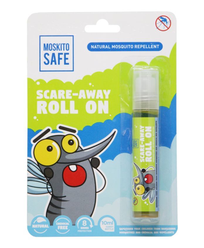 Moskito Safe Scare Away Natural Mosquito Repellent Roll On