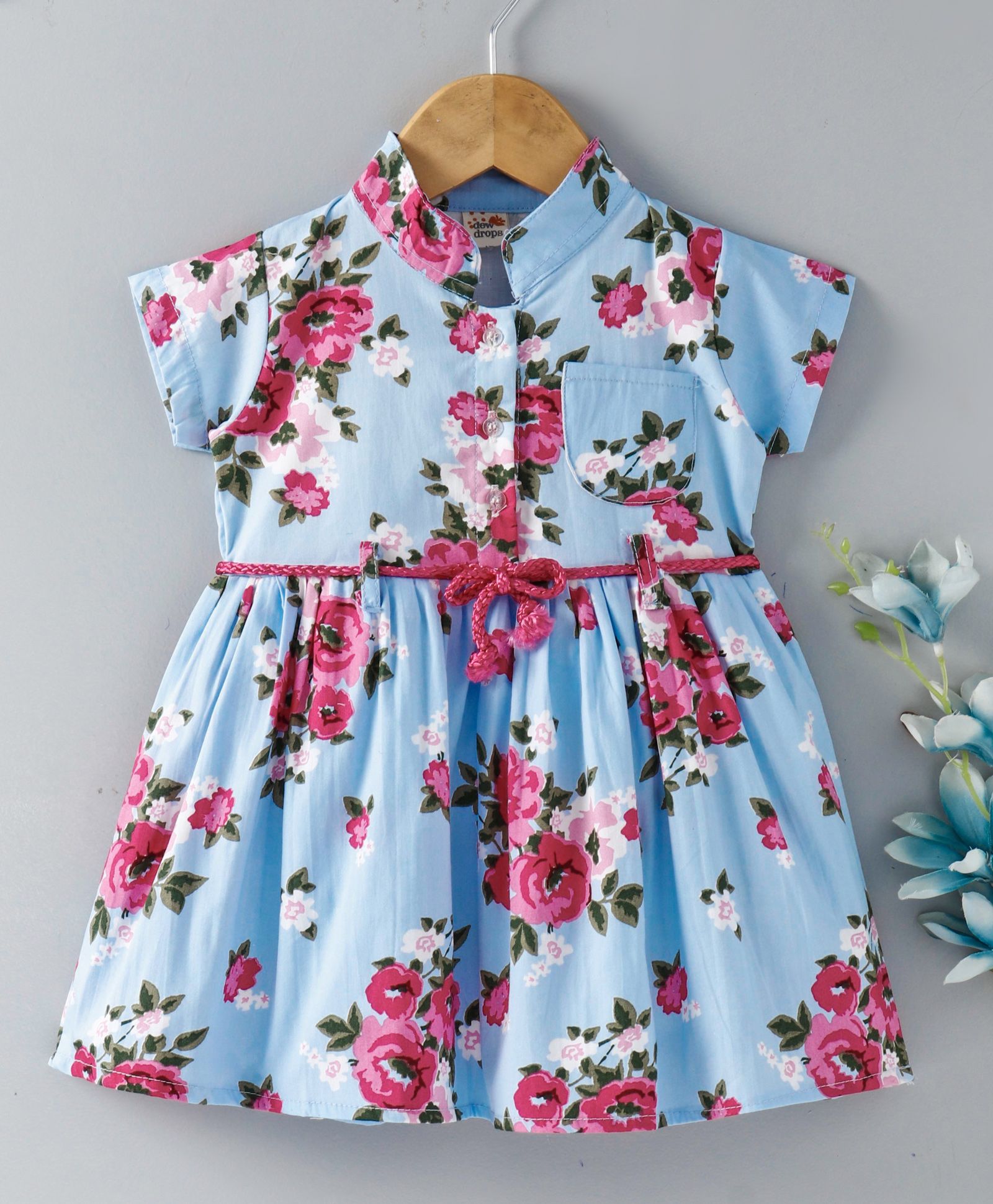 collar neck frocks