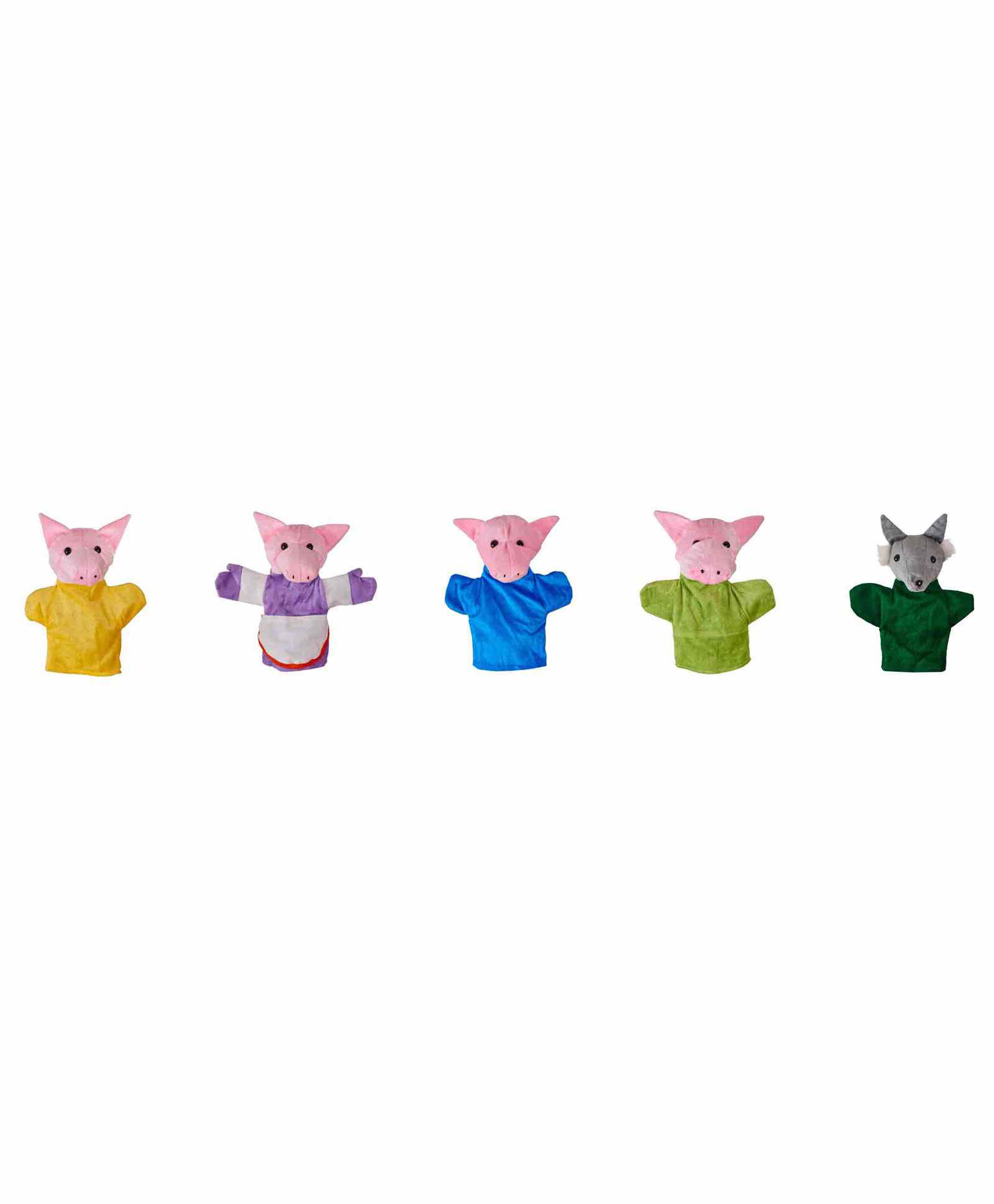 Eduedge Little Piggy Finger Puppets Pack of 5